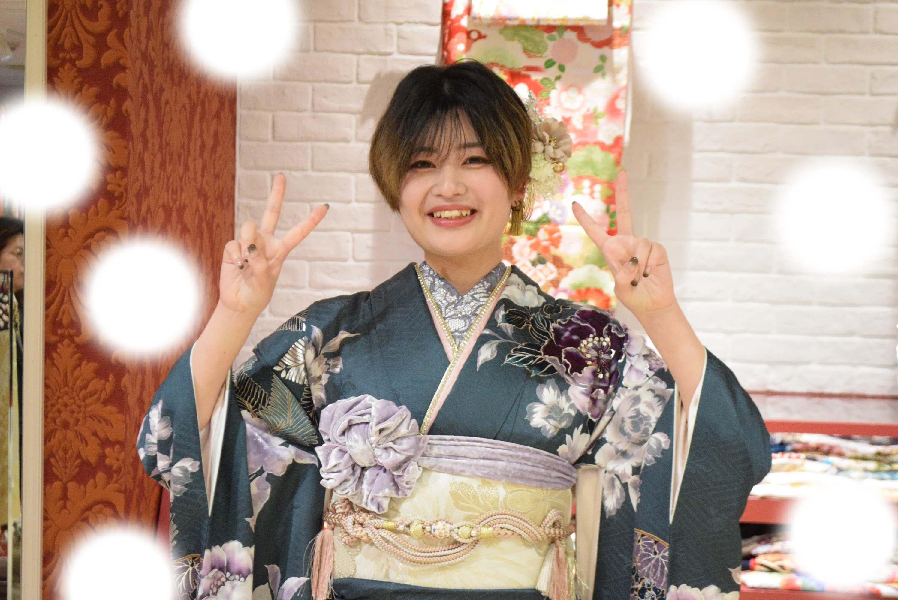 成人式　前撮り　梅田　振袖レンタル　袴レンタル　家族写真　前撮り撮影会
