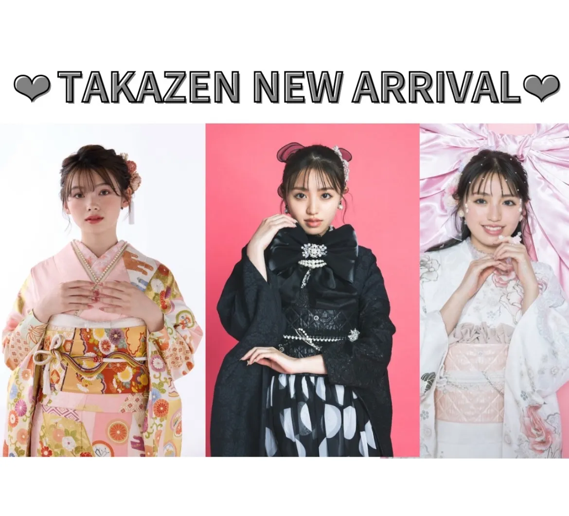 ♡【TAKAZEN心斎橋店】4日　TAKAZEN　NEW　ARRIVAR💗TAKAZENオリジナル3選のご紹介🌟