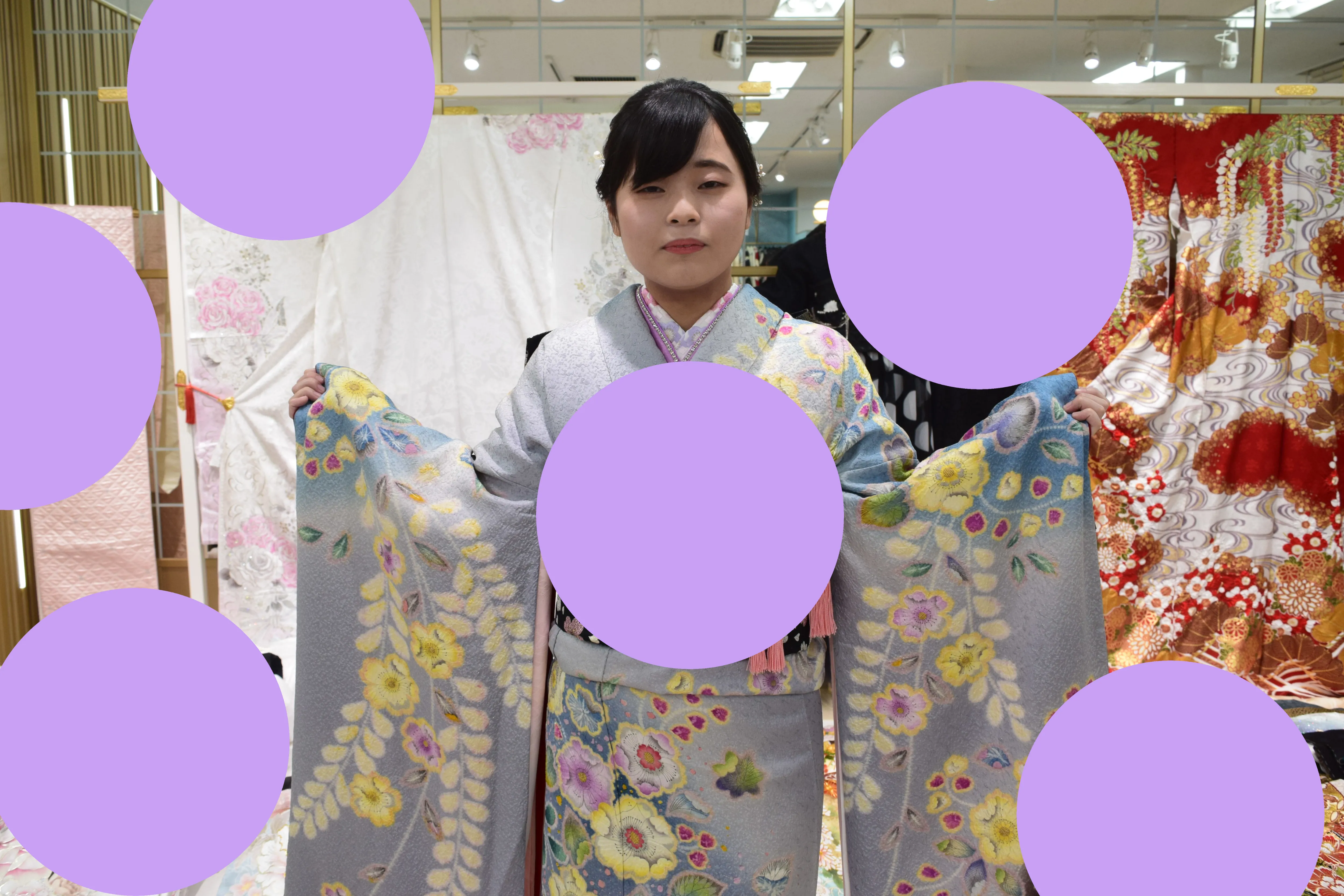 前撮り　振袖　撮影会　モード