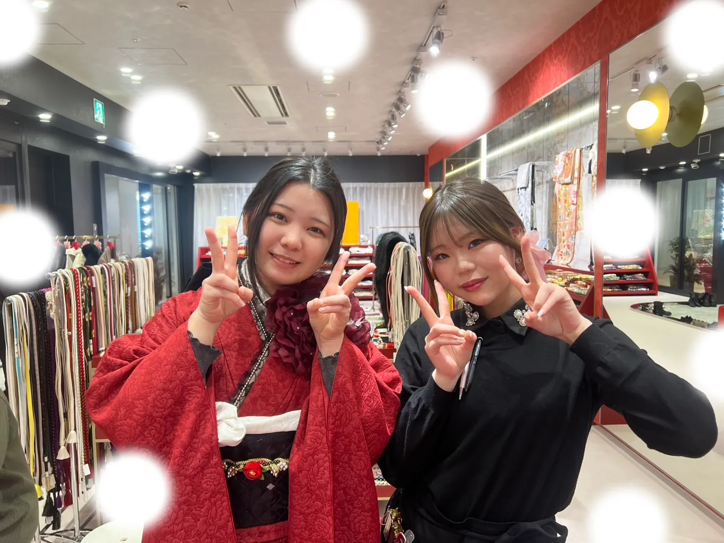 【TAKAZEN大阪梅田本店】♡15日ヘップバーンのキラキラお振袖姫ちゃん♡＆袴姫ちゃん♡