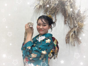 振袖　レンタル　前撮り　撮影会　可愛い　おしゃれ　かっこいい　イマドキ　くすみ　