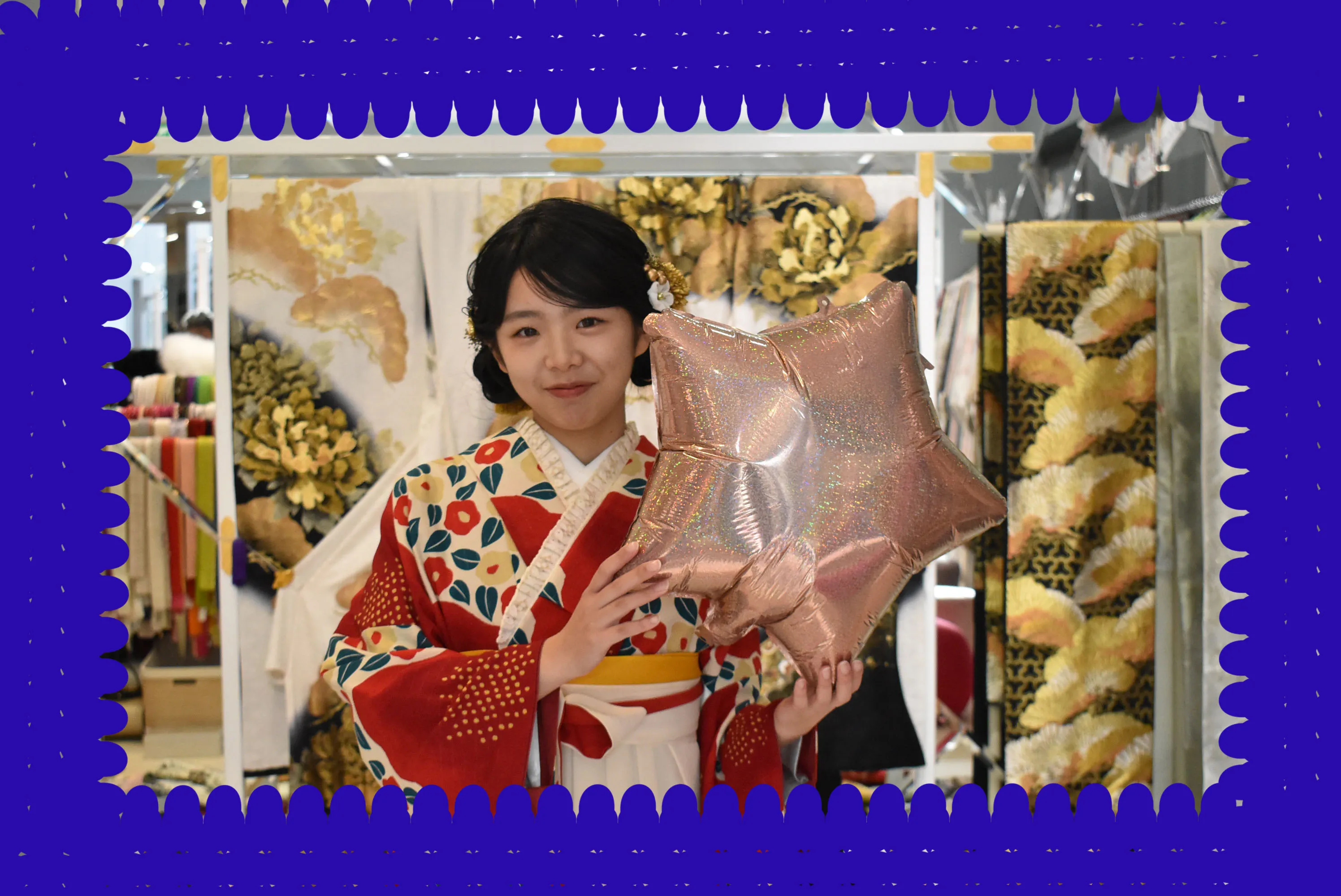 袴　前撮り撮影会　TAKAZEN堺店