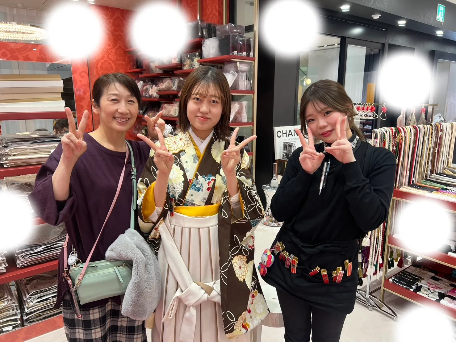 【TAKAZEN大阪梅田本店】♡13日　いまどき華やかな可愛い袴姫ちゃん♡