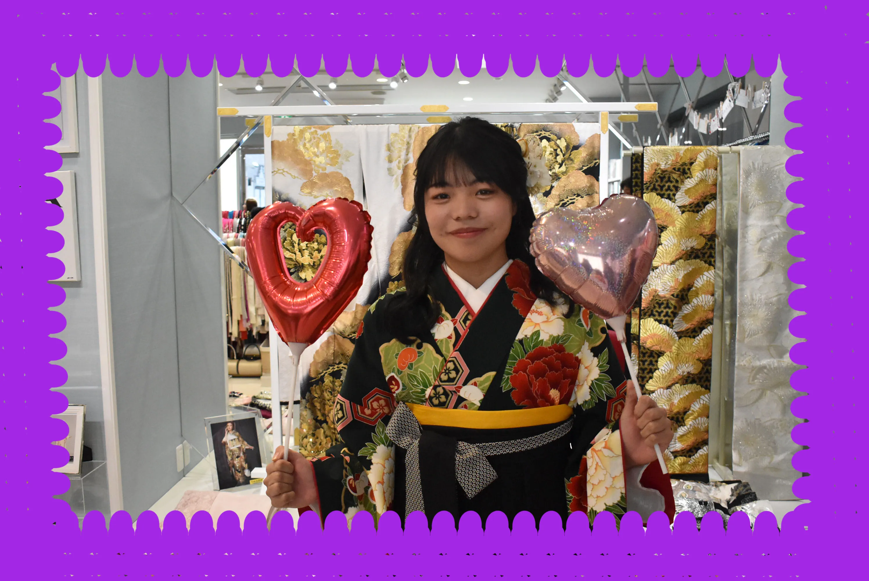 袴　前撮り撮影会　TAKAZEN堺店