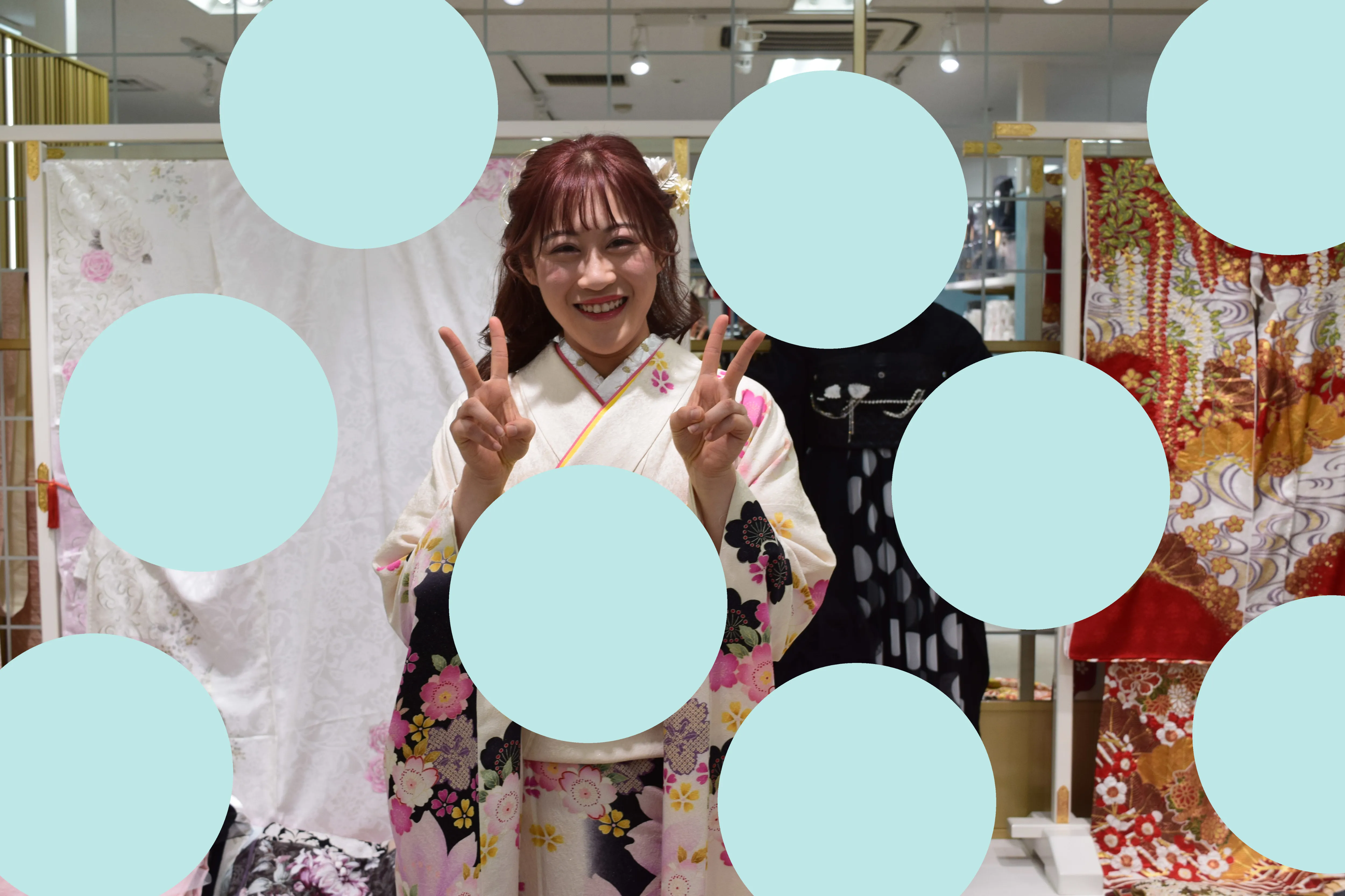 前撮り　振袖　撮影会　モード