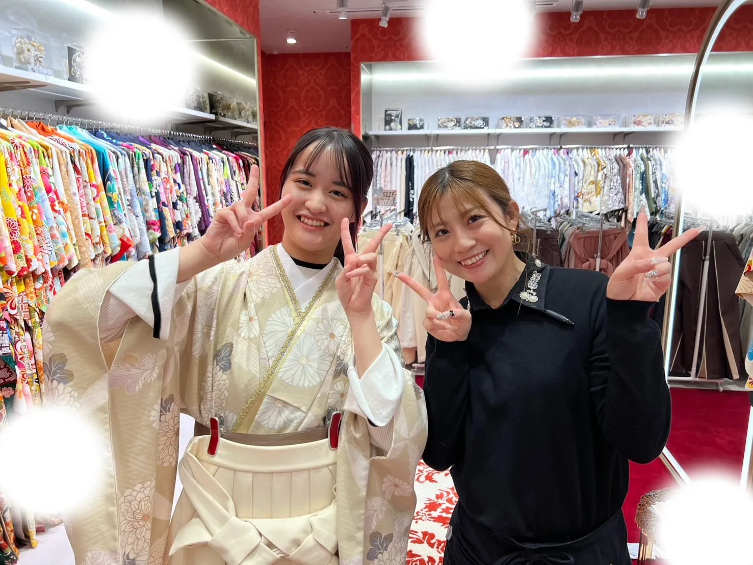 成人式　前撮り　梅田　袴　くすみカラー　かわいい　イマドキ　淡色　古典　タカゼン　撮影