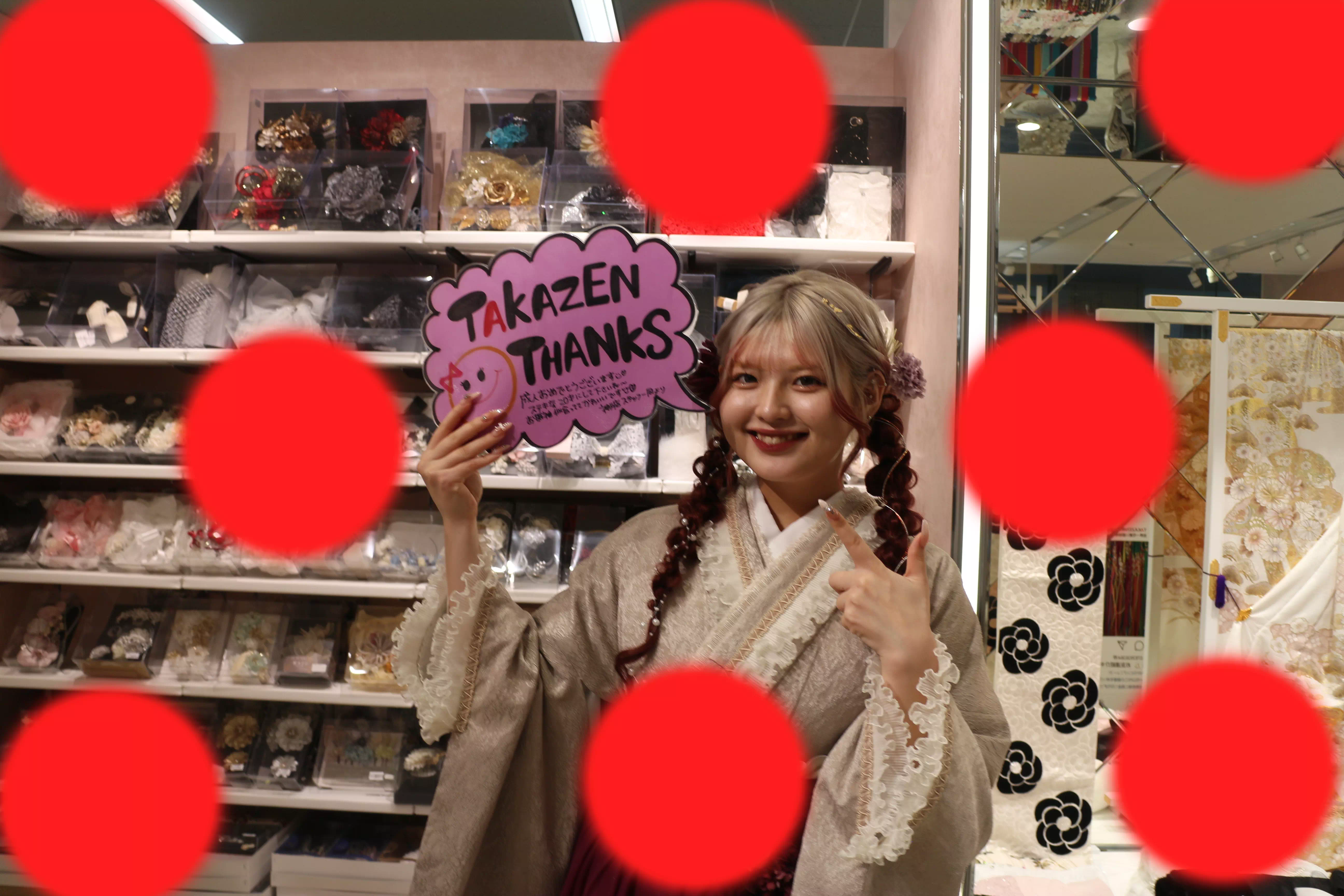 TAKAZEN神戸旧居留地　前撮り撮影会　卒業式　袴　レンタル