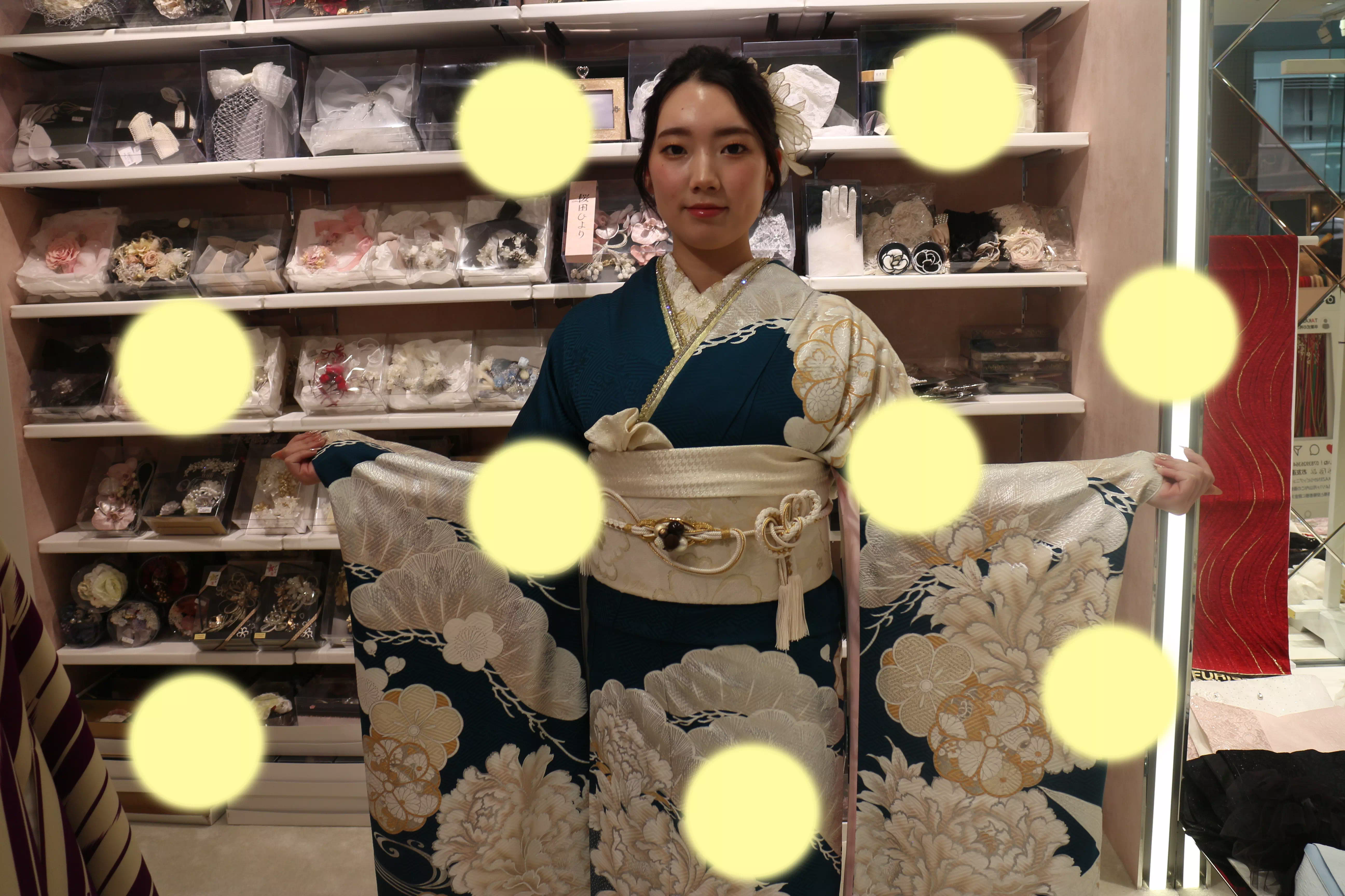 TAKAZEN神戸店　前撮り撮影会　イマドキ　カワイイ　コディネート　振袖　レンタル　袴　