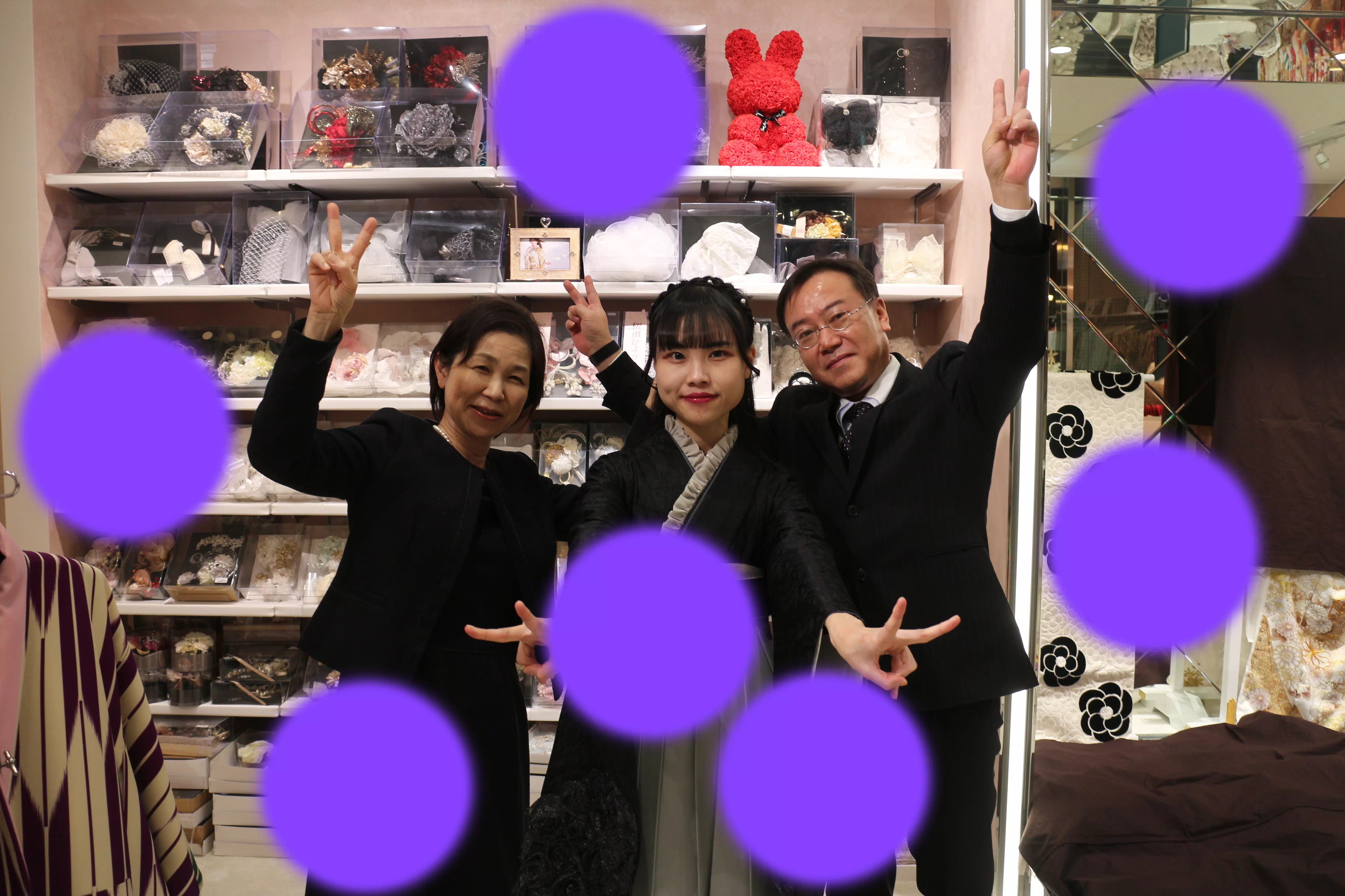 TAKAZEN神戸店　前撮り撮影会　イマドキ　カワイイ　コディネート　振袖　レンタル　袴　