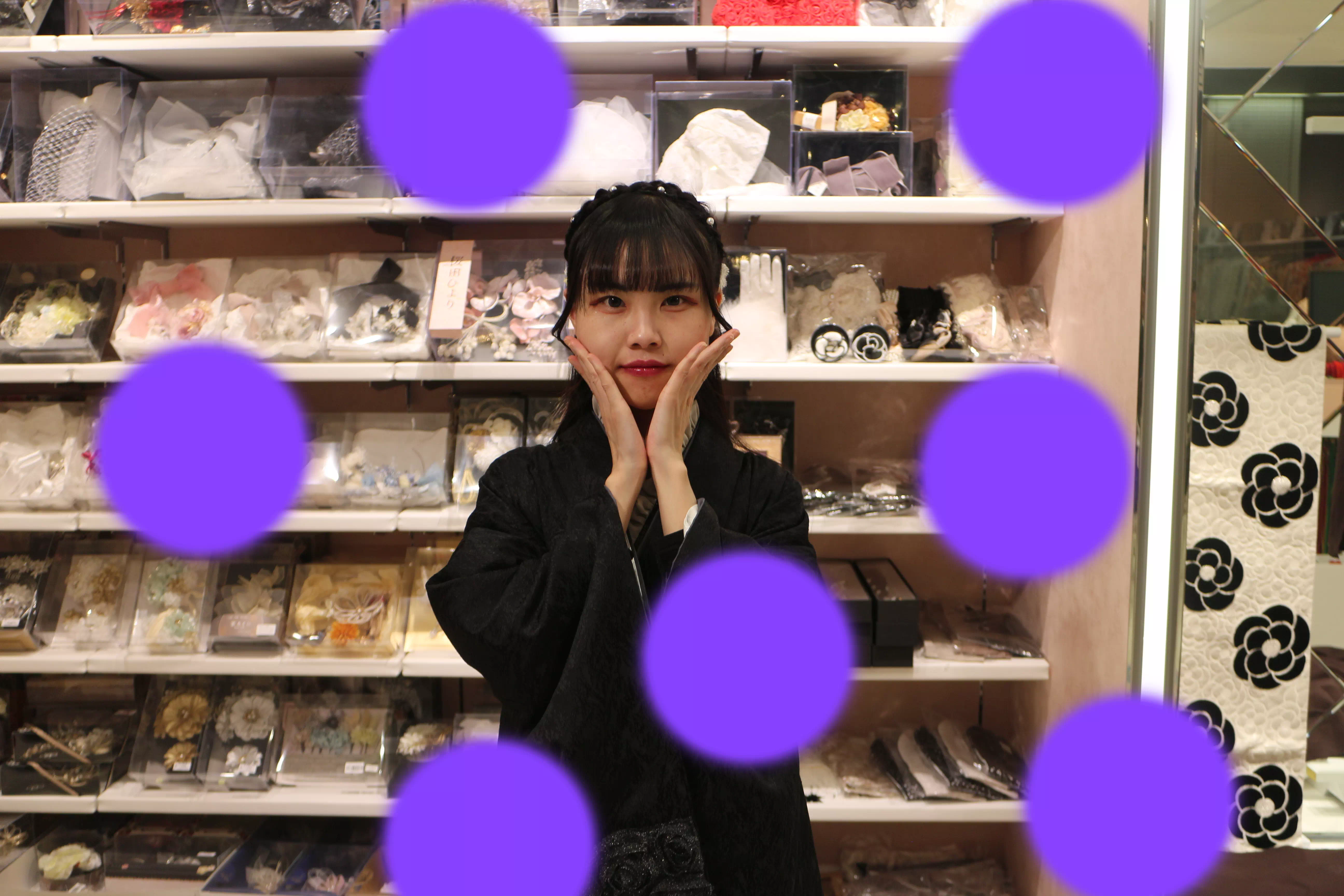 TAKAZEN神戸店　前撮り撮影会　イマドキ　カワイイ　コディネート　振袖　レンタル　袴　
