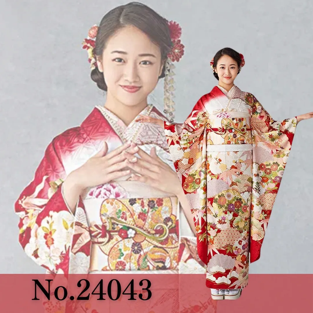 振袖レンタル　成人式　前撮り　古典柄　赤色　かわいい　きれい　王道　上品　華やか　かっこいい　イマドキ　おしゃれ　TAKAZEN　橿原　奈良