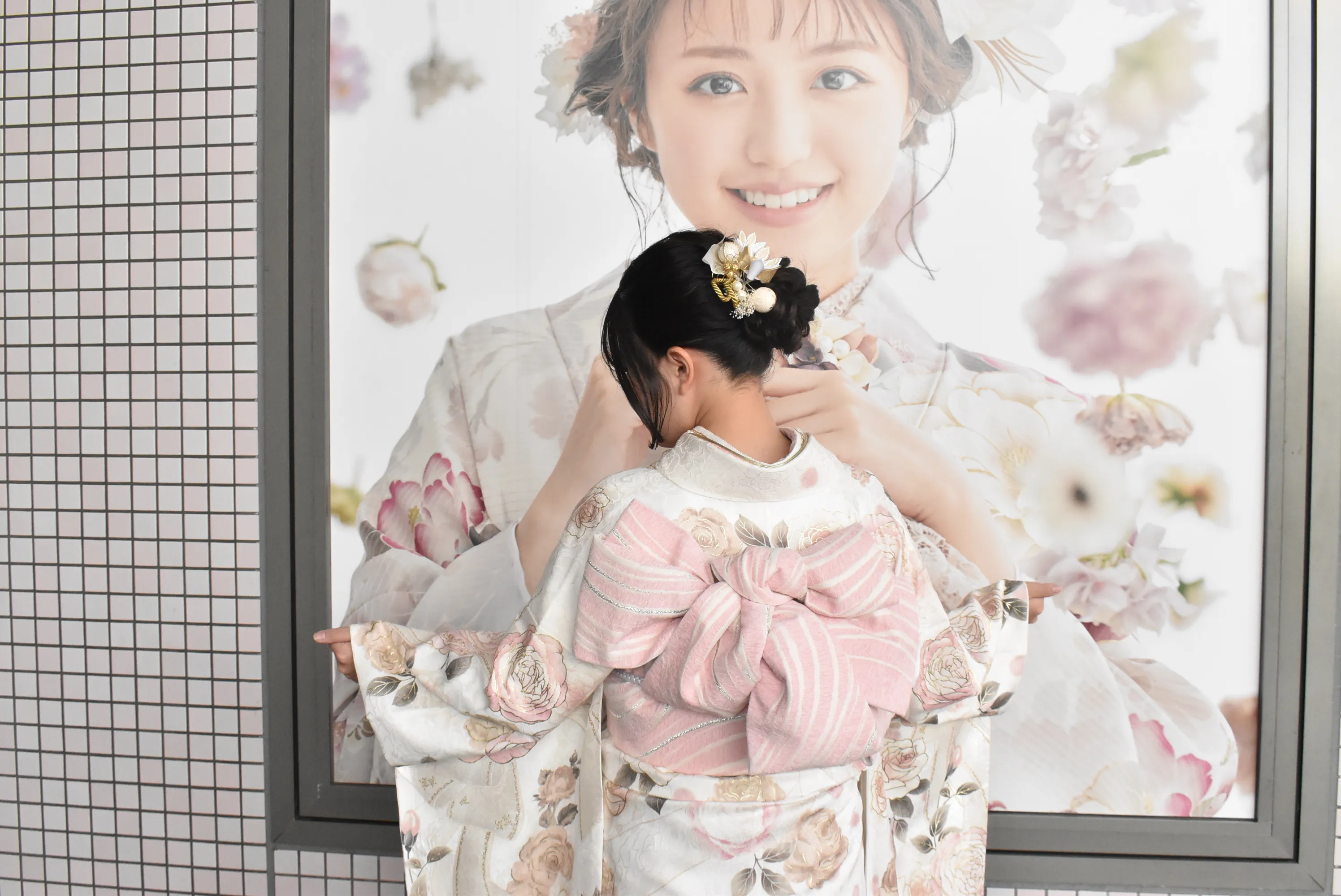 2025成人　振袖　前撮り撮影会　龍　シルバー
