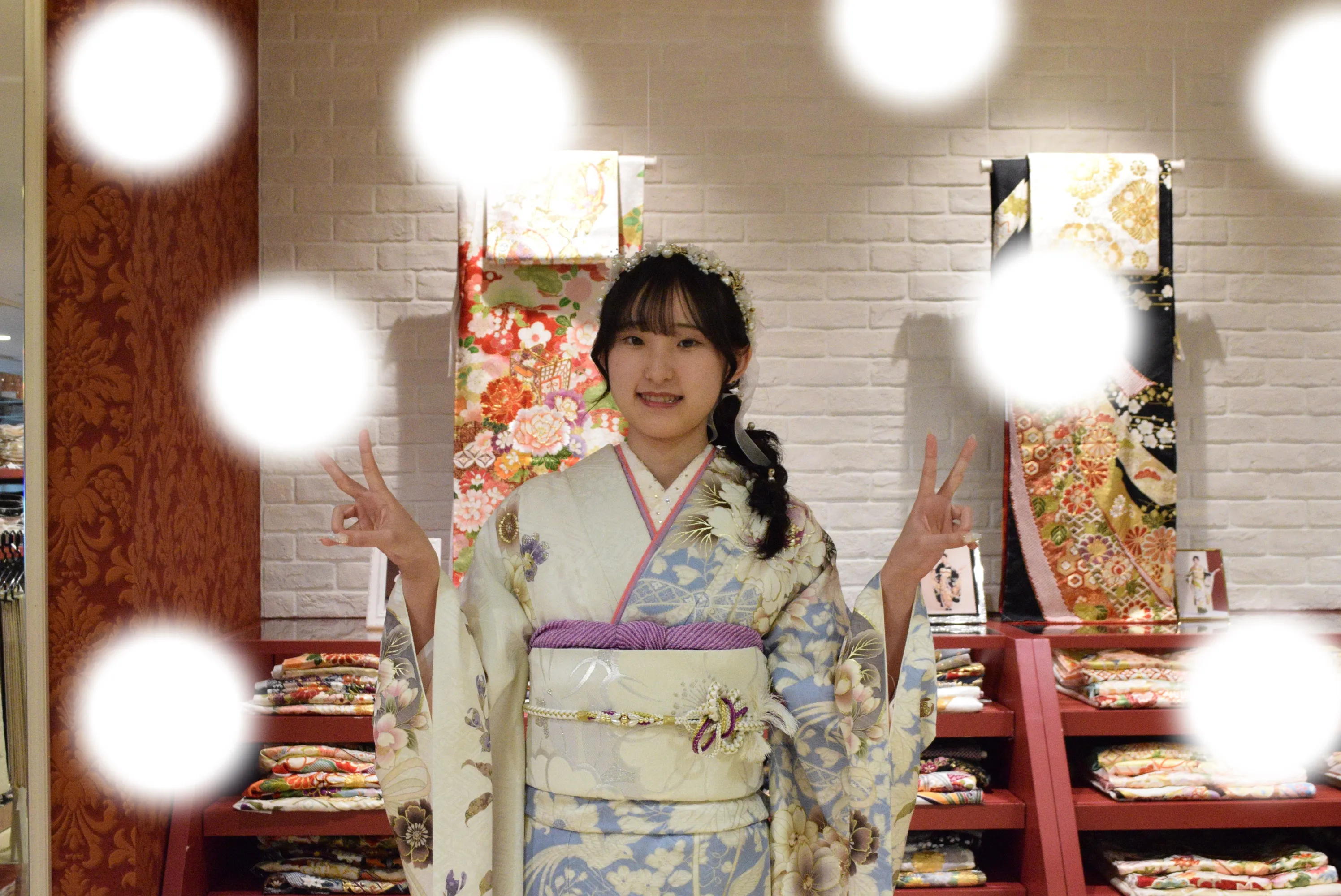 成人式　前撮り　梅田　振袖レンタル　袴レンタル　家族写真　前撮り撮影会