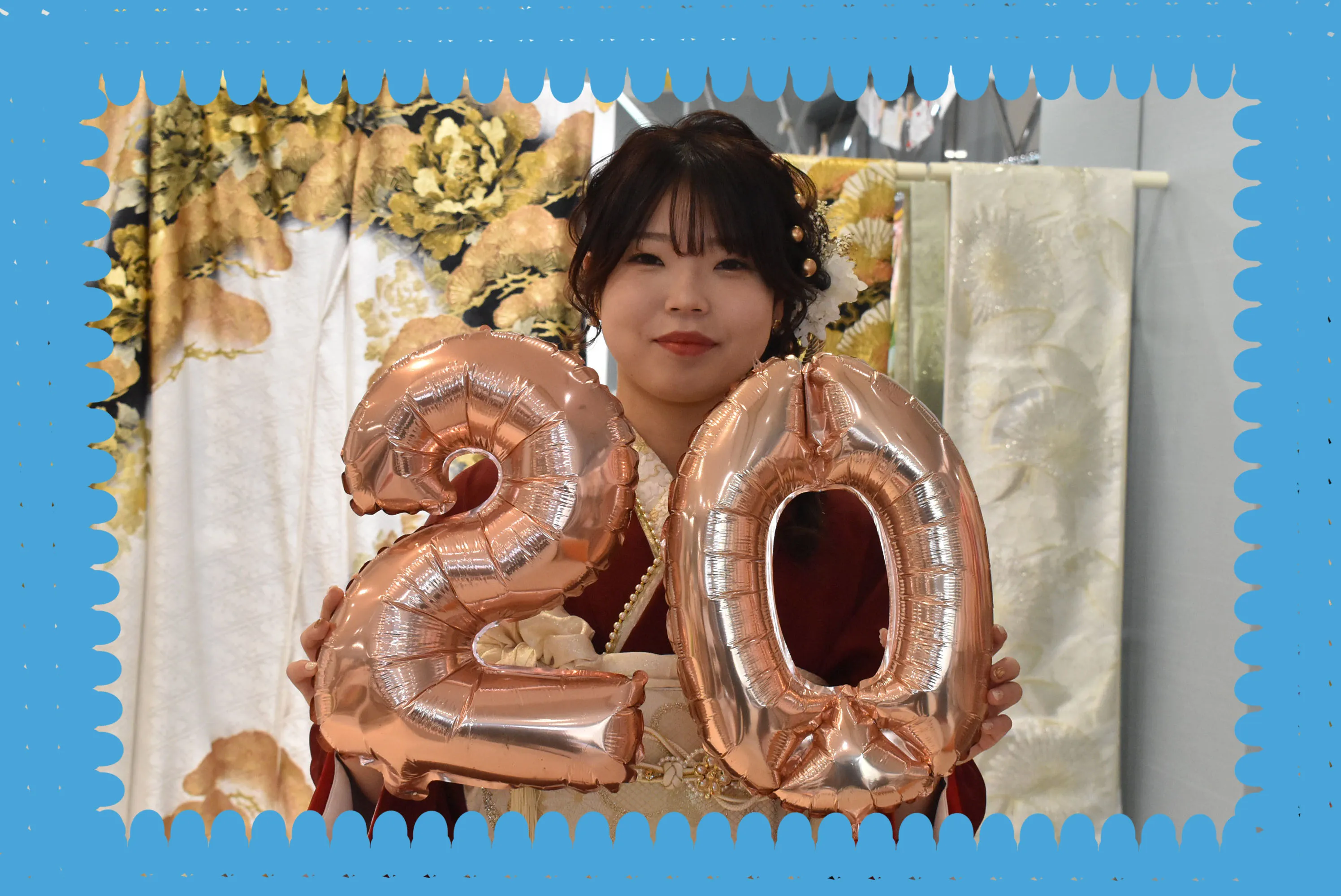 TAKAZEN　タカゼン　前撮り撮影会　振袖　赤