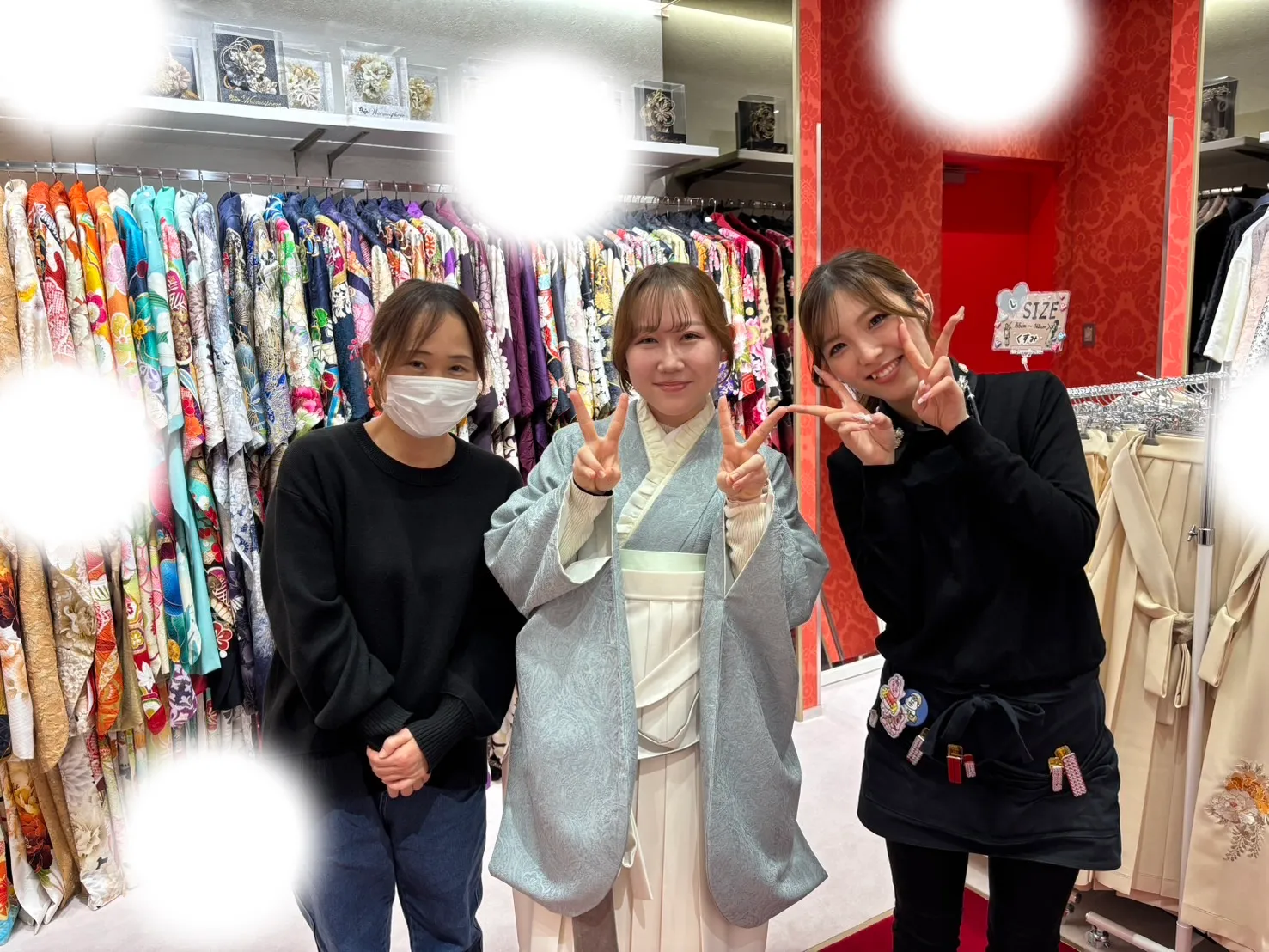 成人式　卒業式　TAKAZEN 袴レンタル