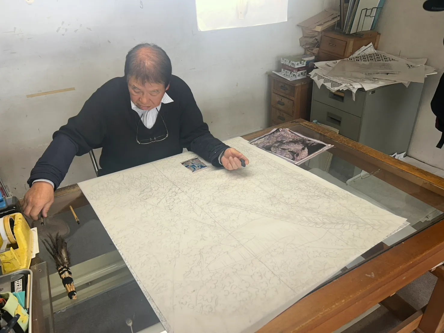 新潟　十日町　研修　お振袖作り