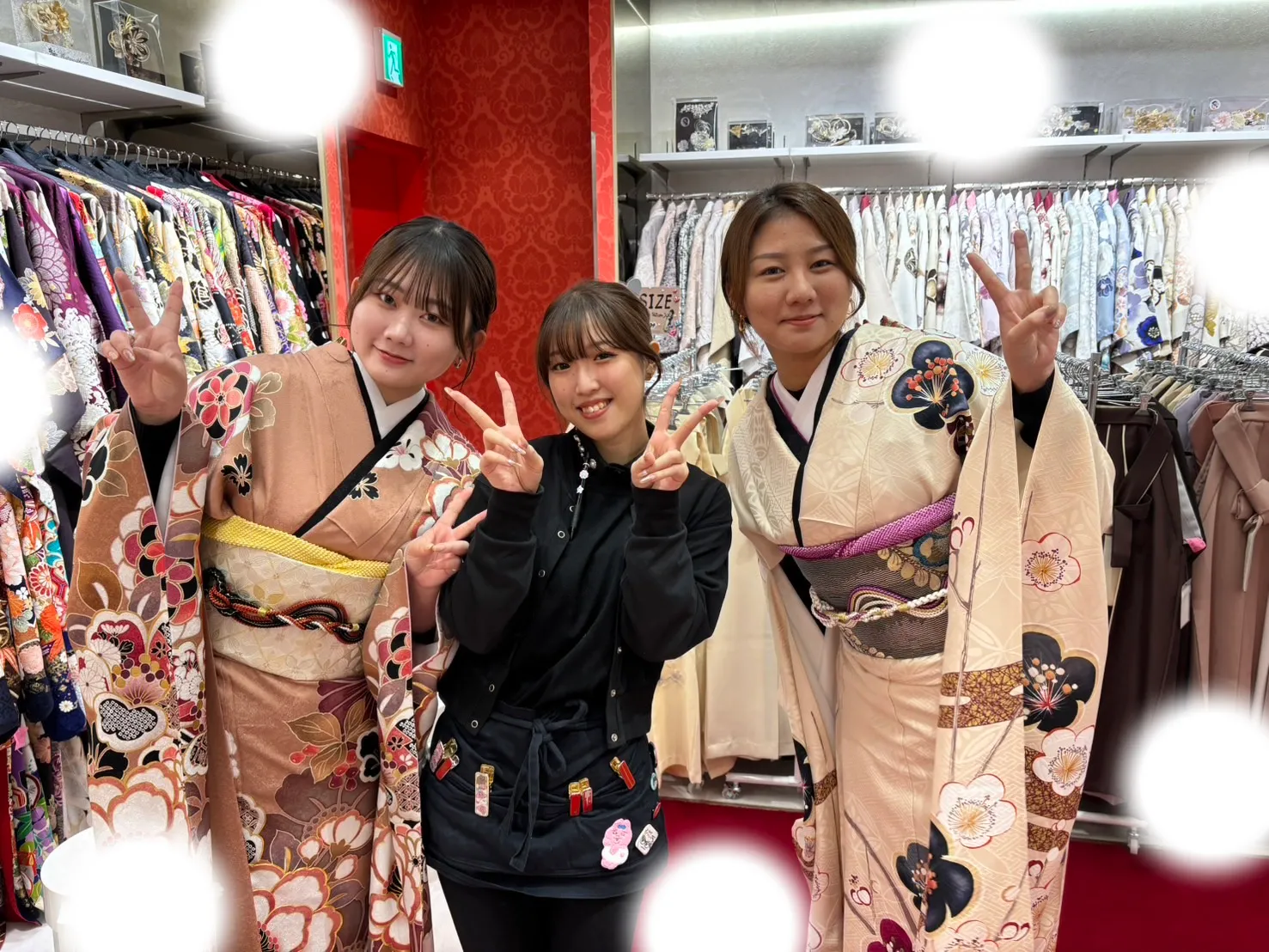 【TAKAZEN大阪梅田本店】♡11日　ご姉妹様でかわいいお振袖の姫ちゃん♡