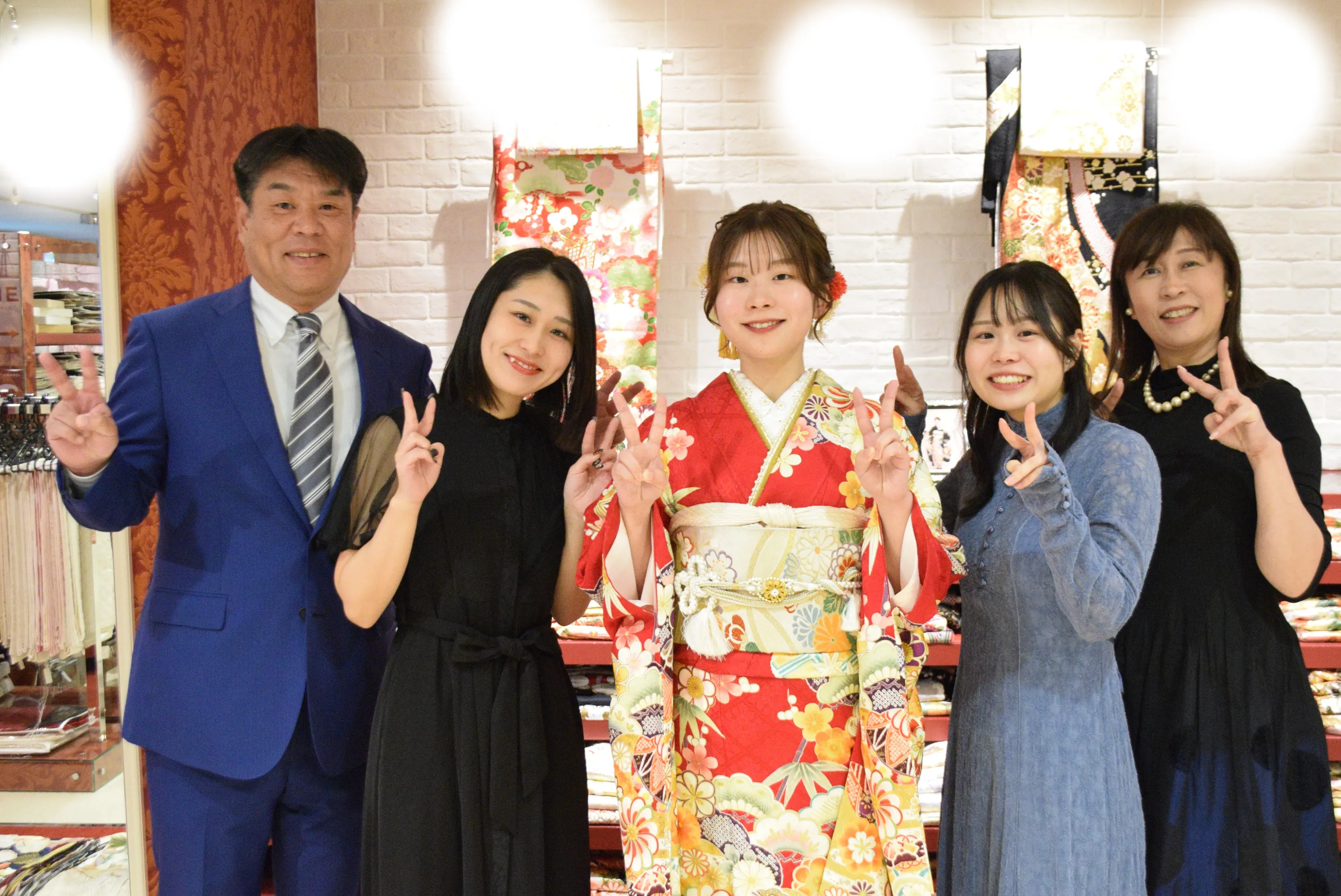 成人式　前撮り　梅田　振袖レンタル　袴レンタル　家族写真　前撮り撮影会