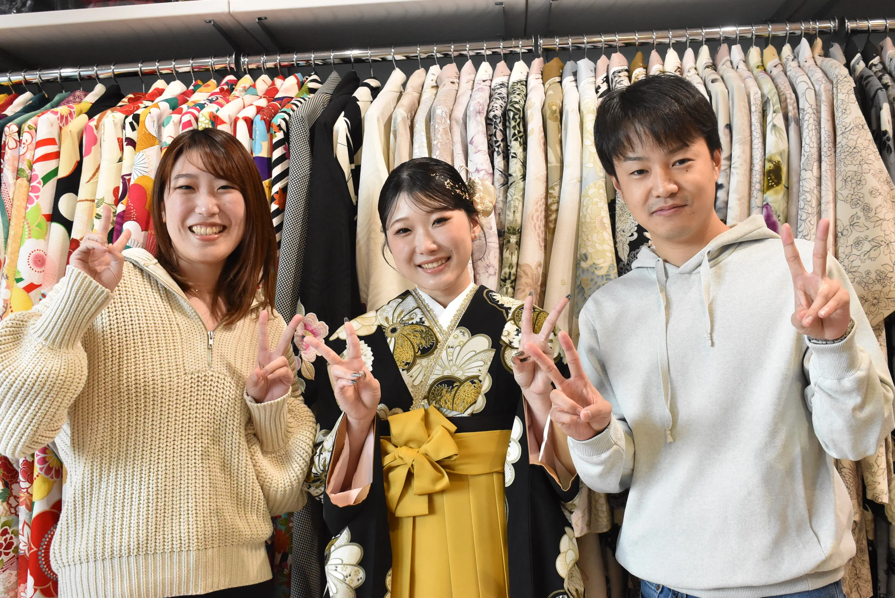 TAA　前撮り撮影会　袴レンタル　中村里砂　ヴィンテージスタイル　からし　シック