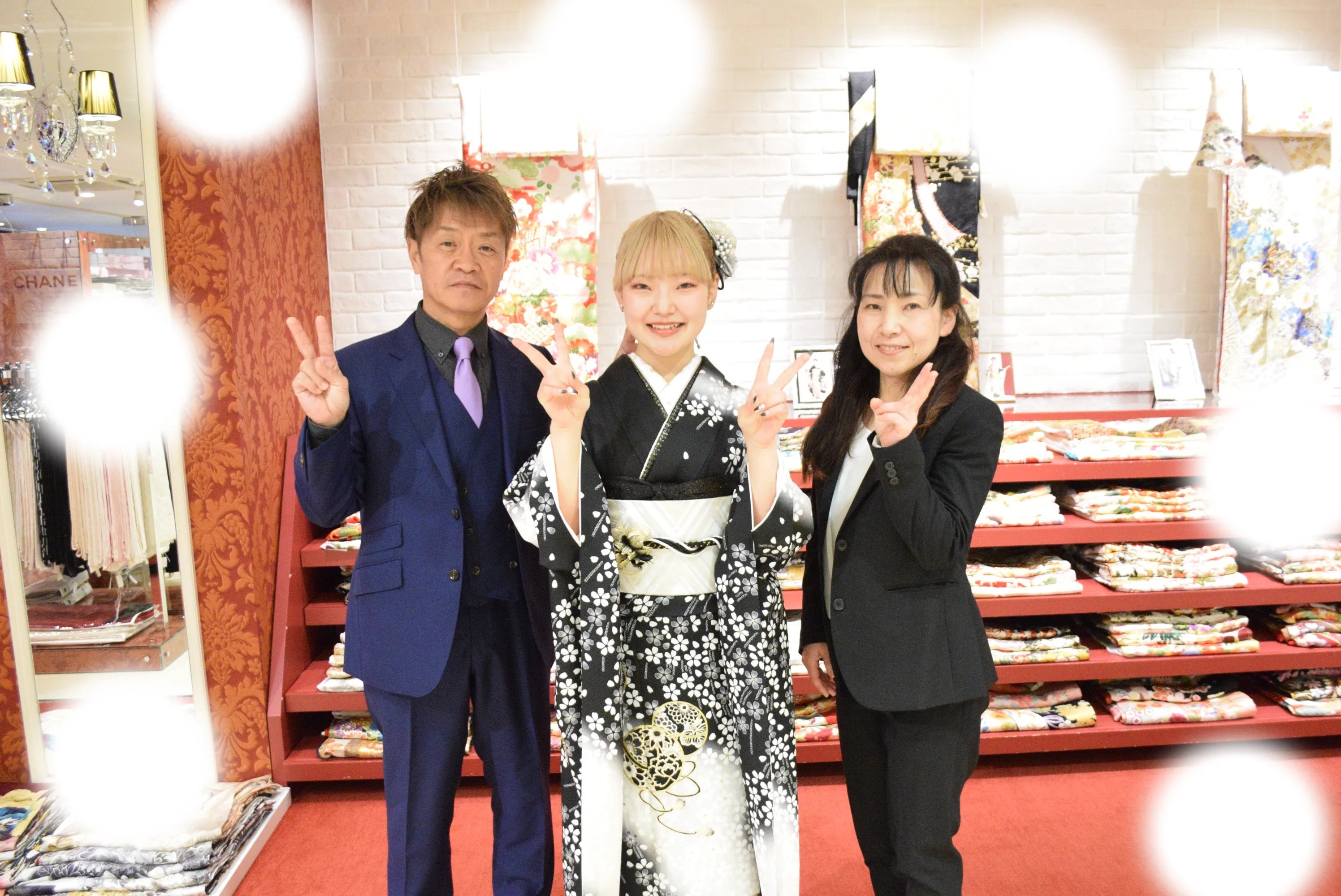 成人式　前撮り　梅田　振袖レンタル　袴レンタル　家族写真　前撮り撮影会