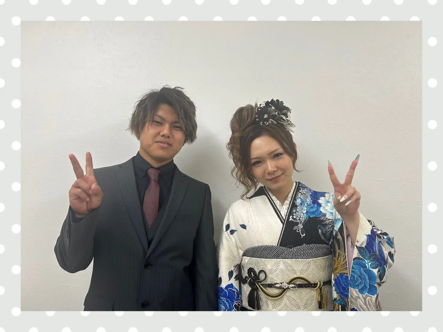 成人式　振袖　前撮り撮影会　奈良　カッコいい　モード　安い　青　黒　白　目立つ　派手