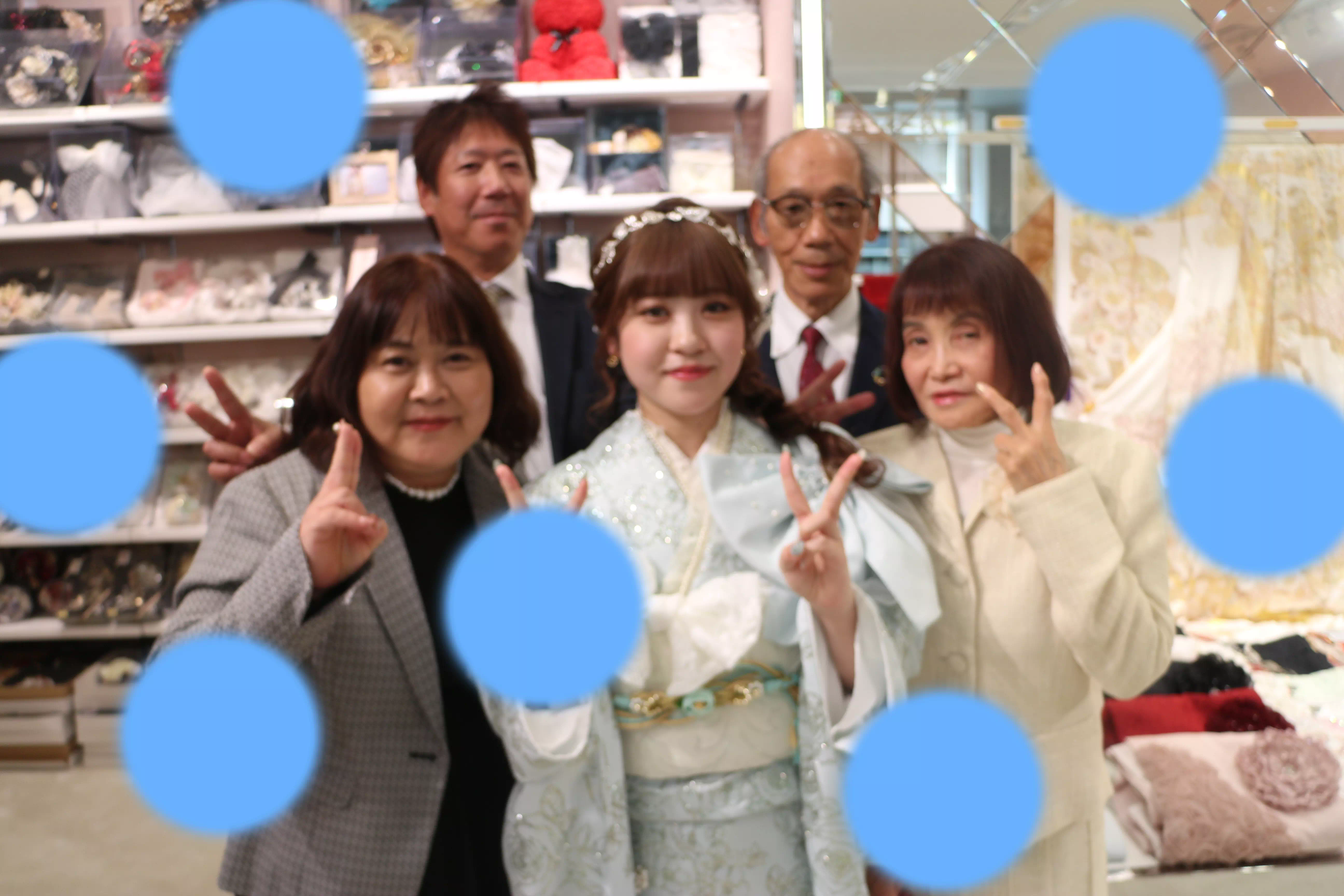 TAKAZEN神戸店　前撮り撮影会　イマドキ　カワイイ　コディネート　振袖　レンタル　袴　