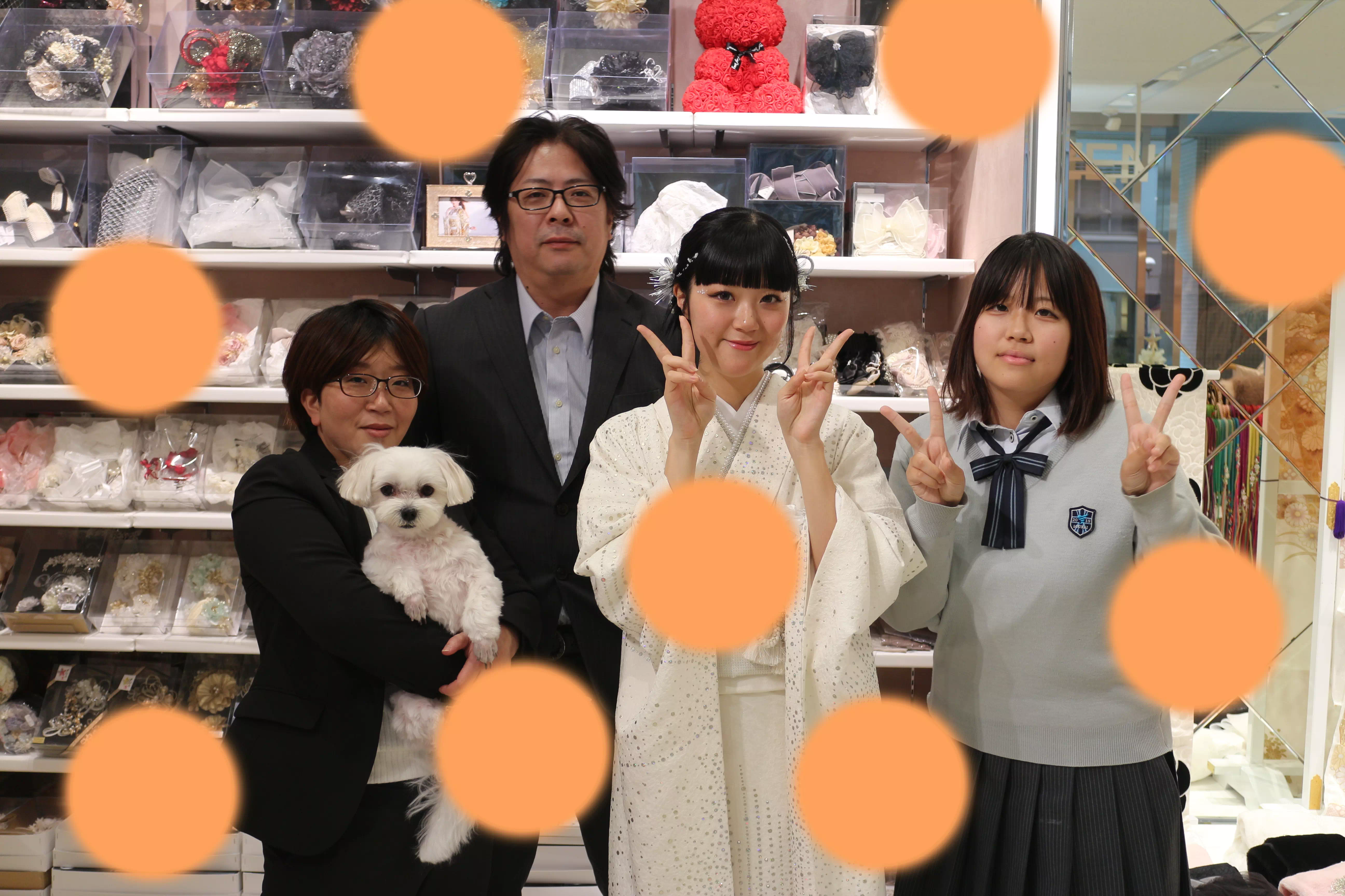 TAKAZEN神戸店　前撮り撮影会　イマドキ　カワイイ　コディネート　振袖　レンタル　袴　