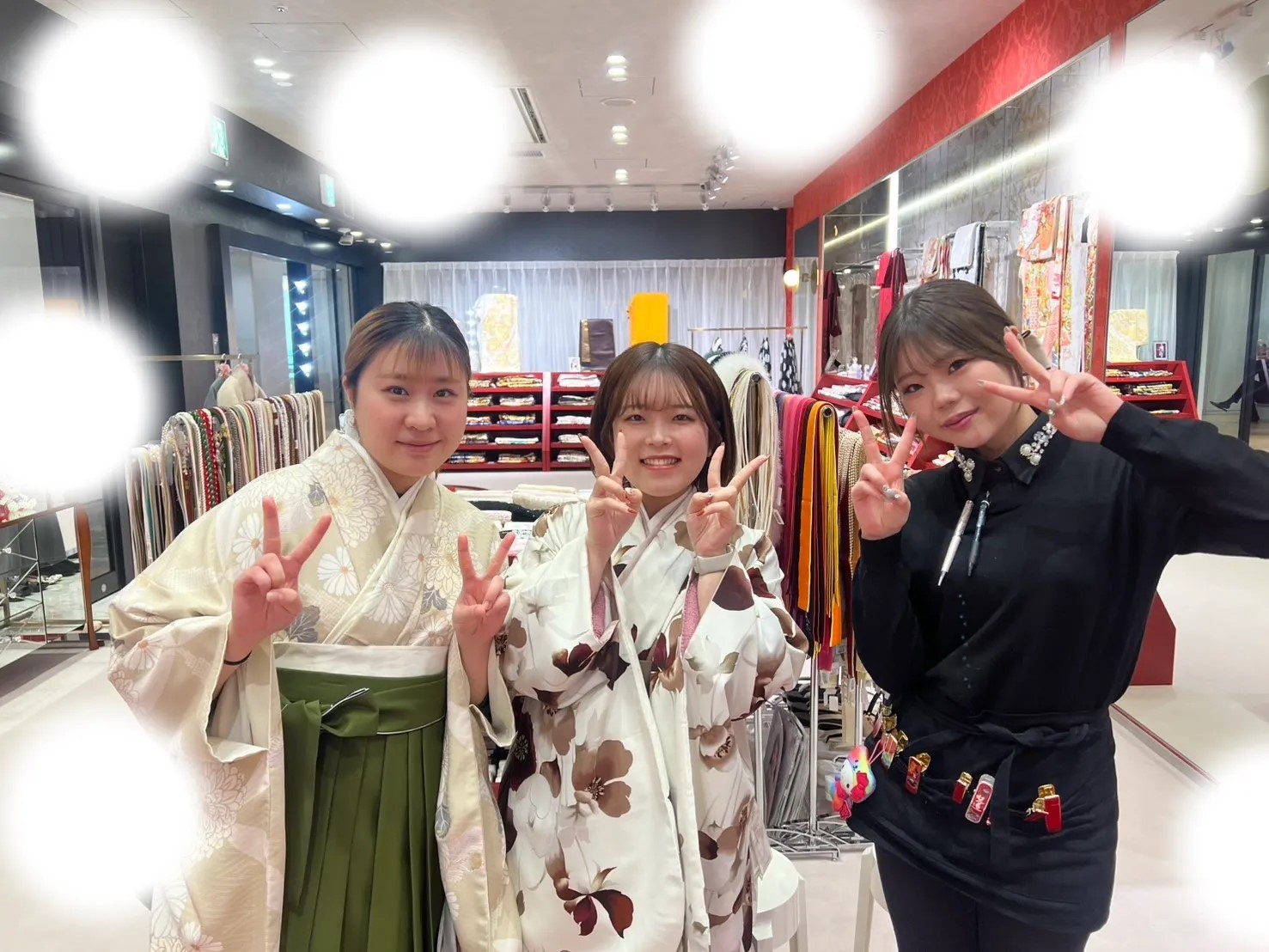【TAKAZEN大阪梅田本店】♡9日　いまどきくすみの可愛い袴姫ちゃん＆お振袖姫ちゃん♡