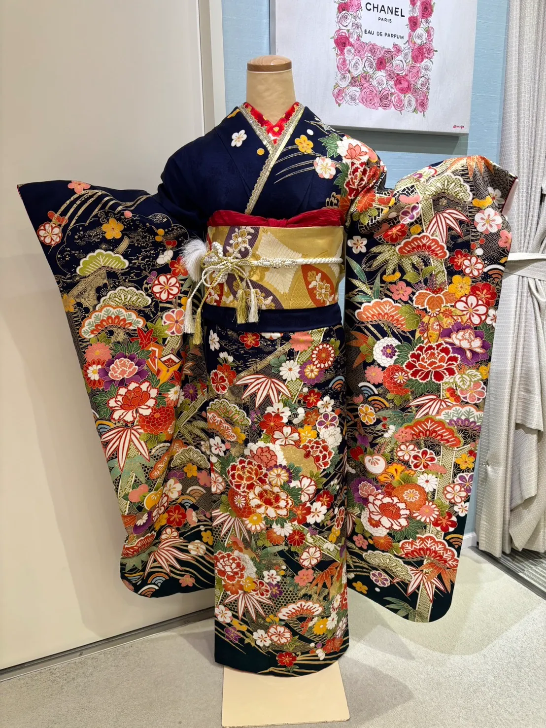 成人式　振袖レンタル　安カワ　豪華　古典　王道