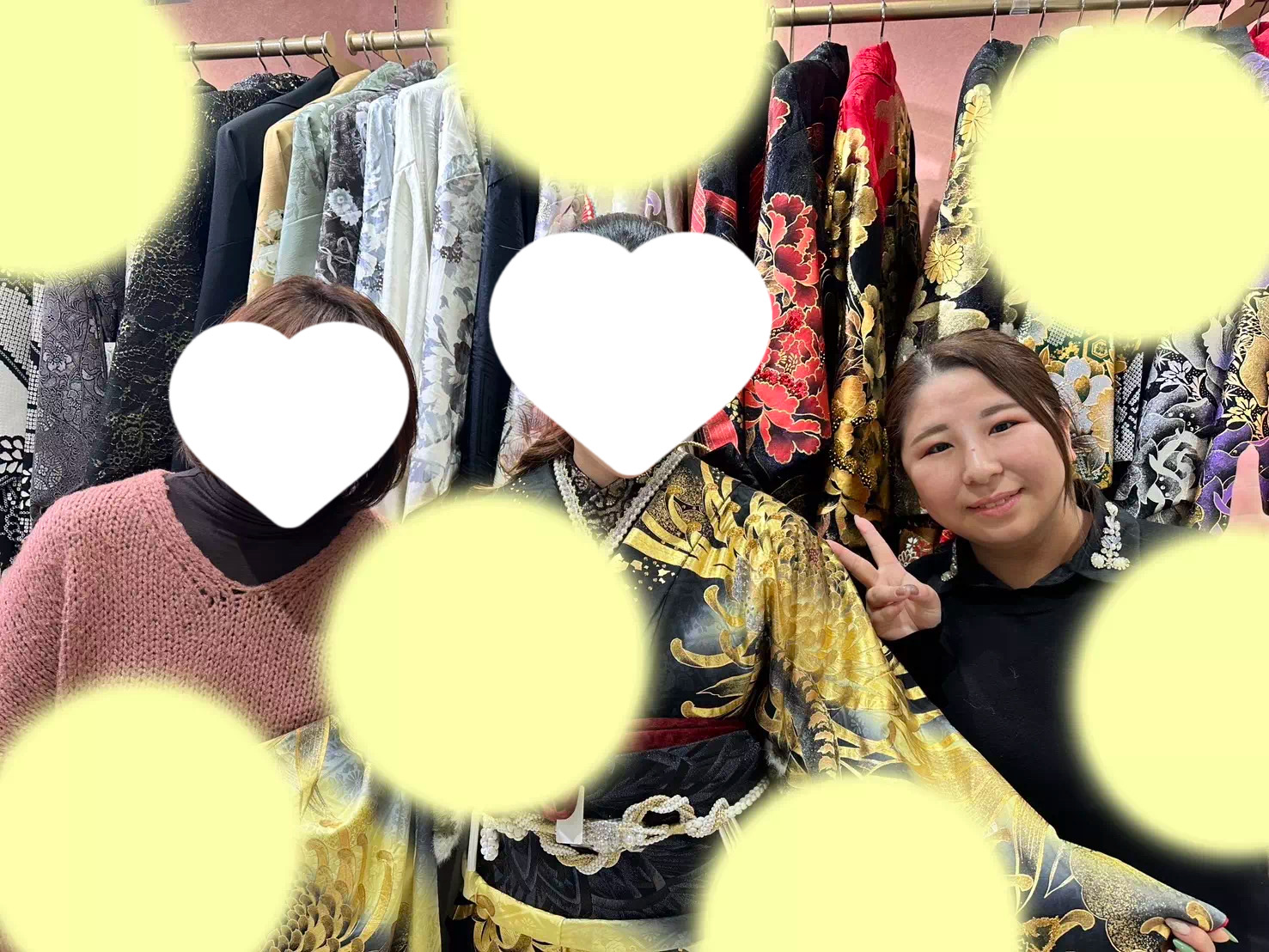 【TAKAZEN姫路店】♡27日　黒×黄色が派手かっこいいジャパンモードの虎振袖が似合う加古川市振袖レンタル姫ちゃん♡