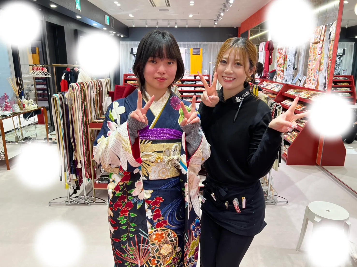 成人式　前撮り　梅田　振袖レンタル　袴レンタル　家族写真　前撮り撮影会