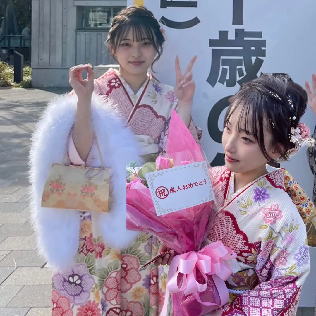 お客様　成人式　振袖　タカゼン