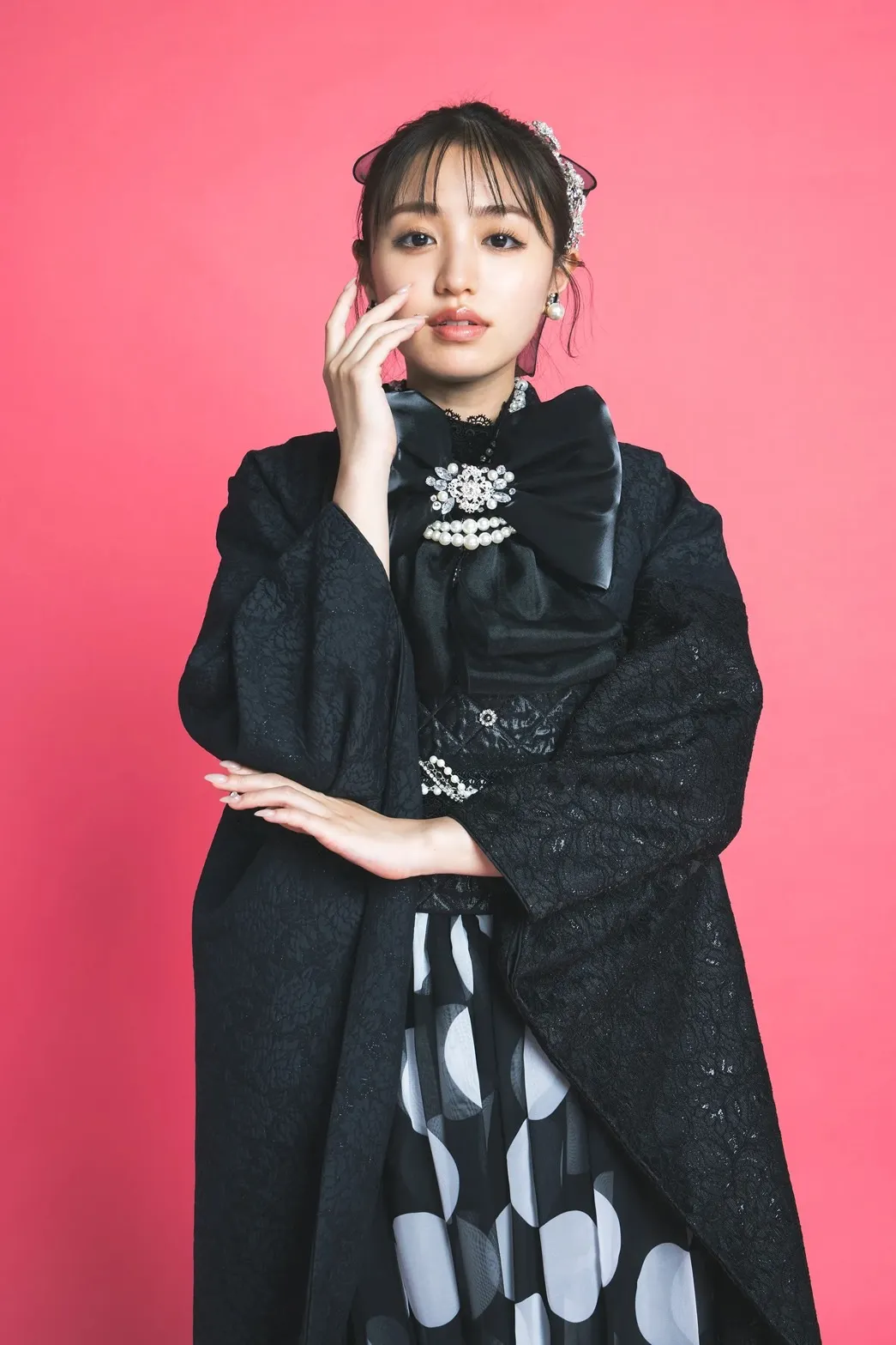 ブラックレーベル　成人式振袖　ドレス振袖