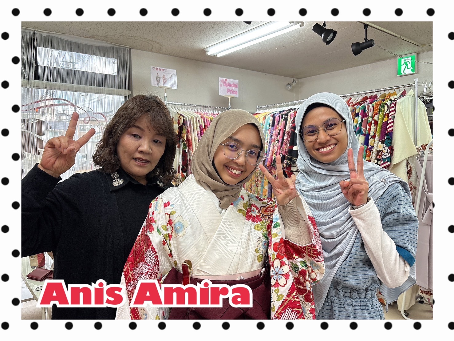 【TAKAZEN奈良店】10日♡王道赤色×白の古典が超可愛い！大人っぽくコーディネートしてくれた袴姫ちゃん♡