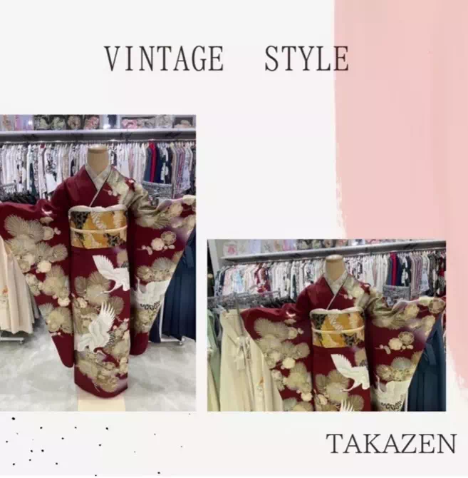 TAKAZEN神戸店　前撮り撮影会　イマドキ　カワイイ　コディネート　振袖　レンタル　袴　