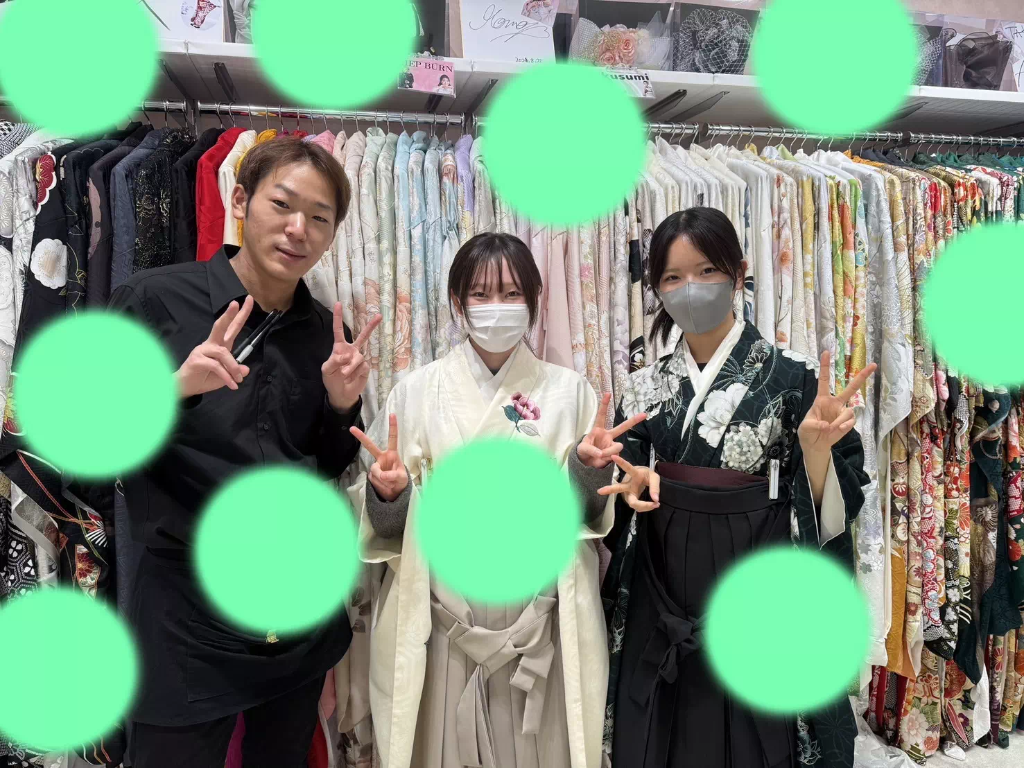 TAKAZEN神戸旧居留地店　袴レンタル　かわいい　イマドキ