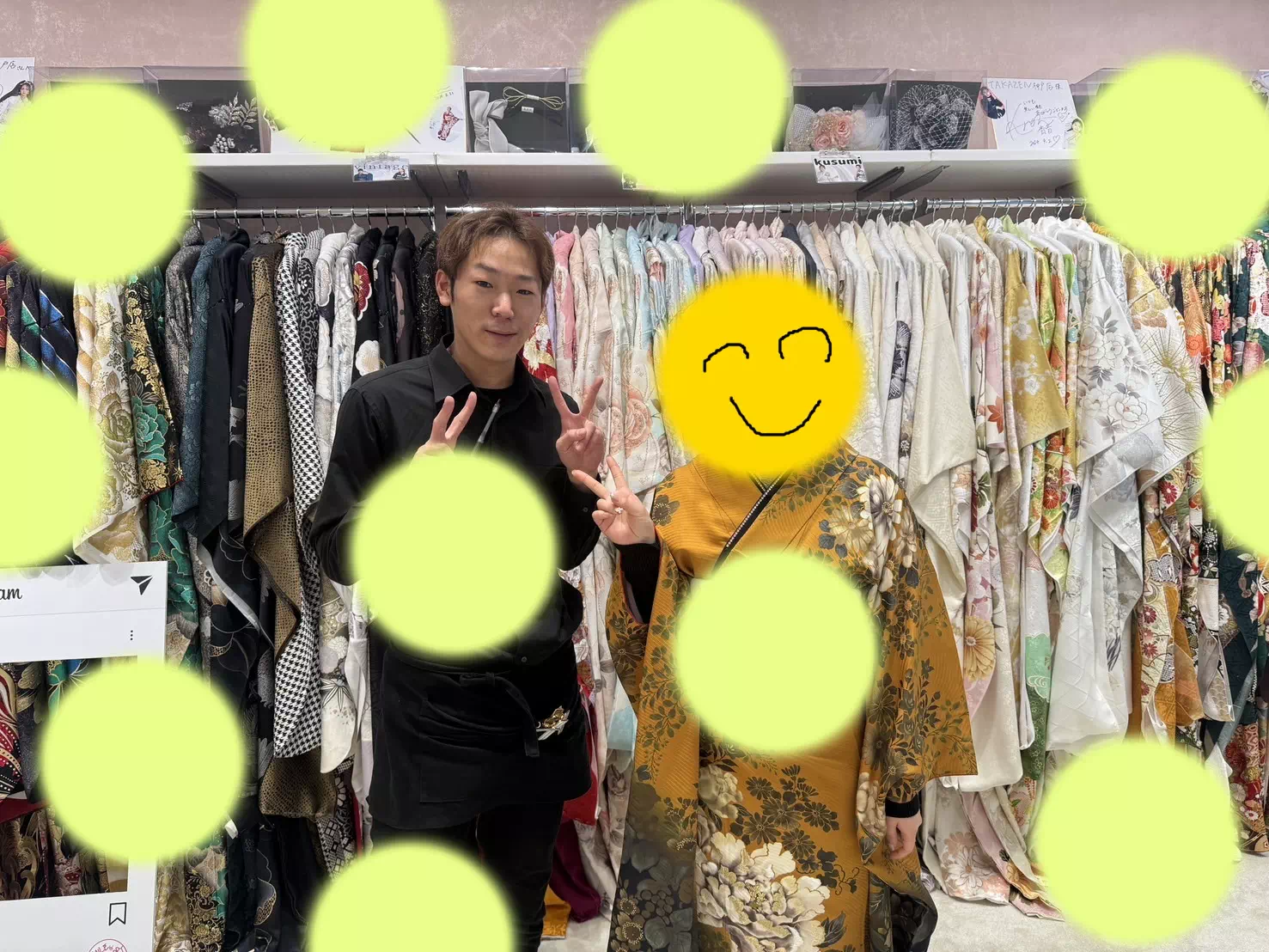 TAKAZEN神戸店　前撮り撮影会　イマドキ　カワイイ　コディネート　振袖　レンタル　袴　