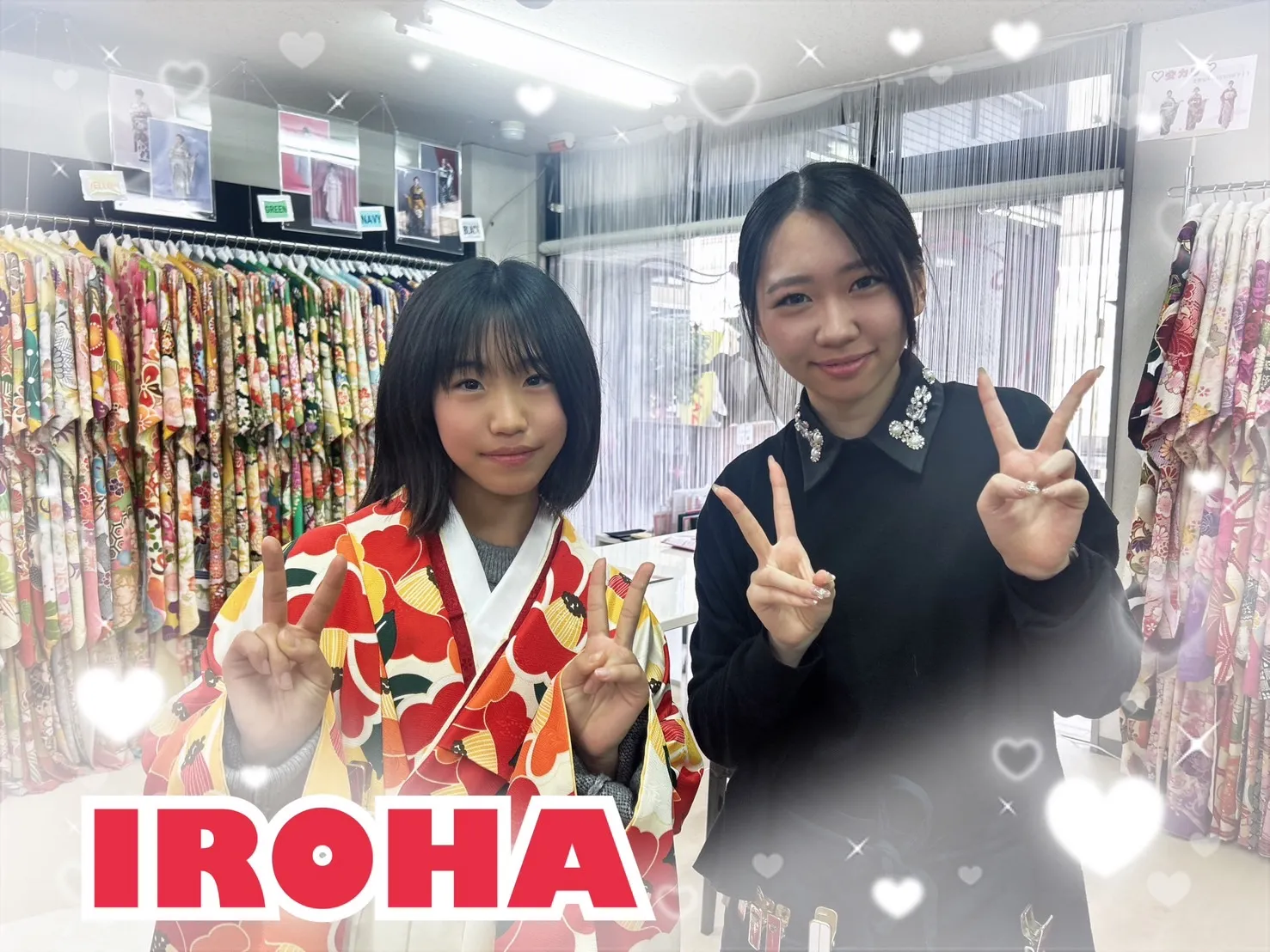 【TAKAZEN奈良店】9日♡大柄な椿がかわいくレトロポップな雰囲気がお似合いな袴姫ちゃん♡