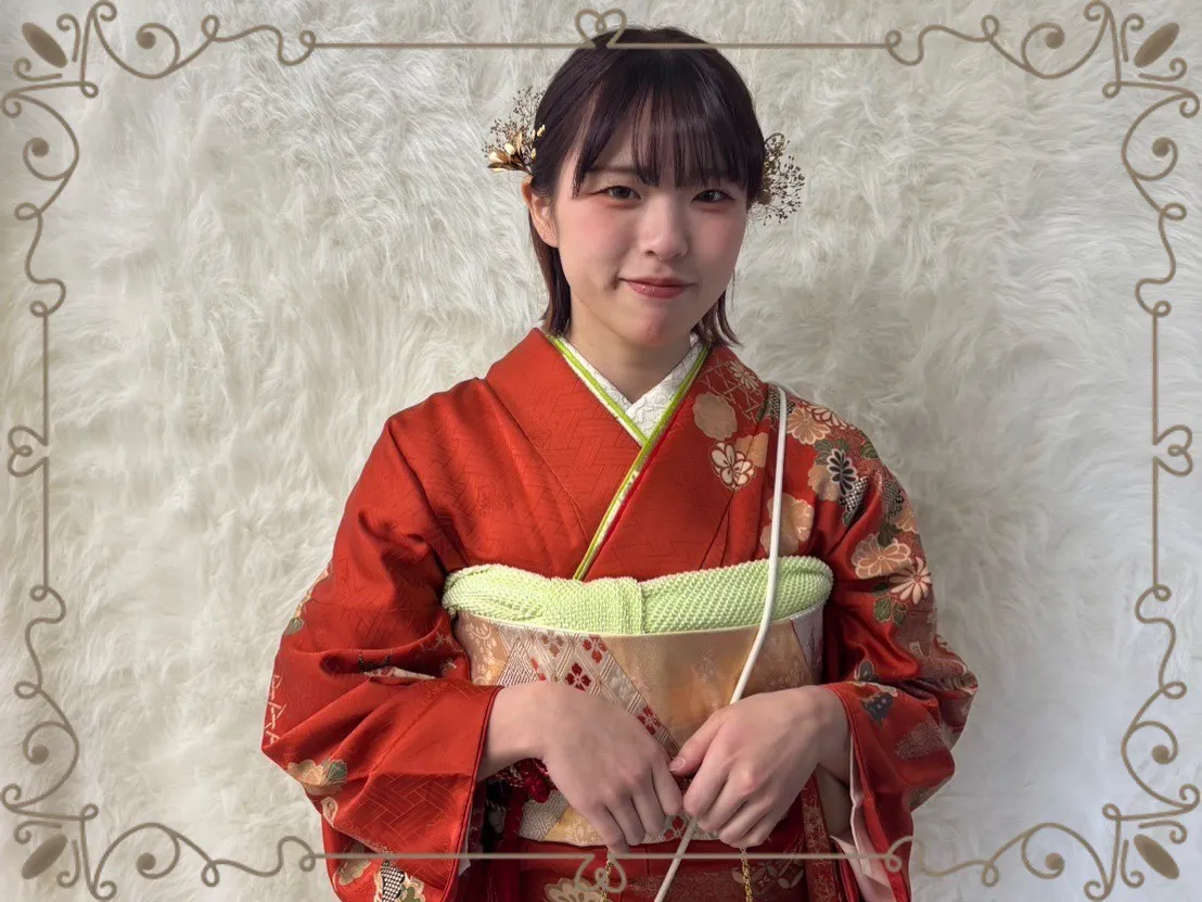 振袖　レンタル　奈良　道子美　可愛い　古典　綺麗