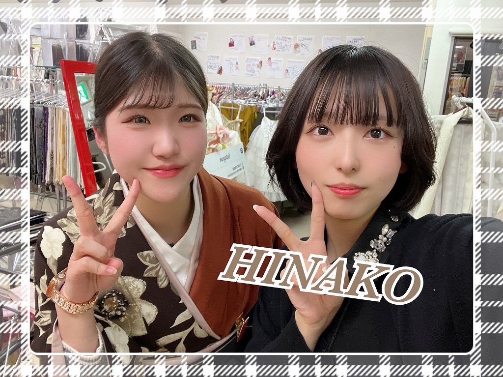 袴　前撮り撮影会　可愛い　オシャレ　玉城ティナ×紅一点ブランド袴　黒/オレンジ/テラコッタ　洋柄　今どき　ヴィンテージスタイル　おしゃれ【通販可】R23041