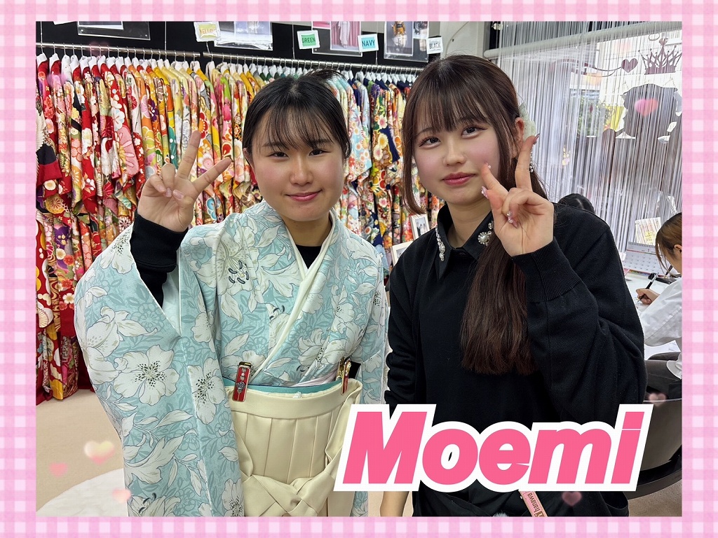 袴　レンタル　奈良　袴安い　玉城ティナ×紅一点ブランド袴　水色/アイスブルー　ユリ柄　かわいい　爽やか　寒色系　リボン半襟　トレンド【通販可】R24077