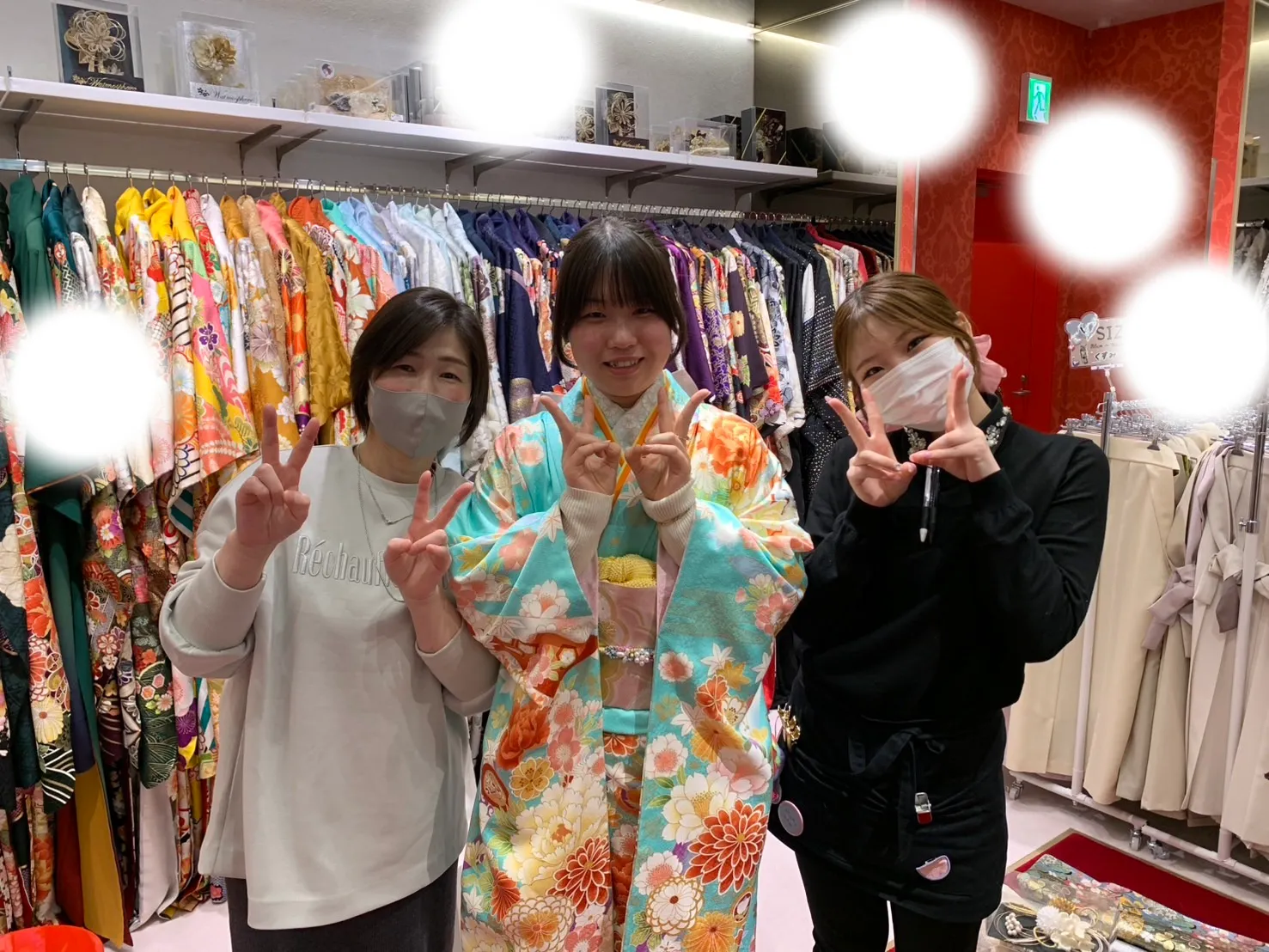 成人式　前撮り　梅田　振袖レンタル　袴レンタル　家族写真　前撮り撮影会