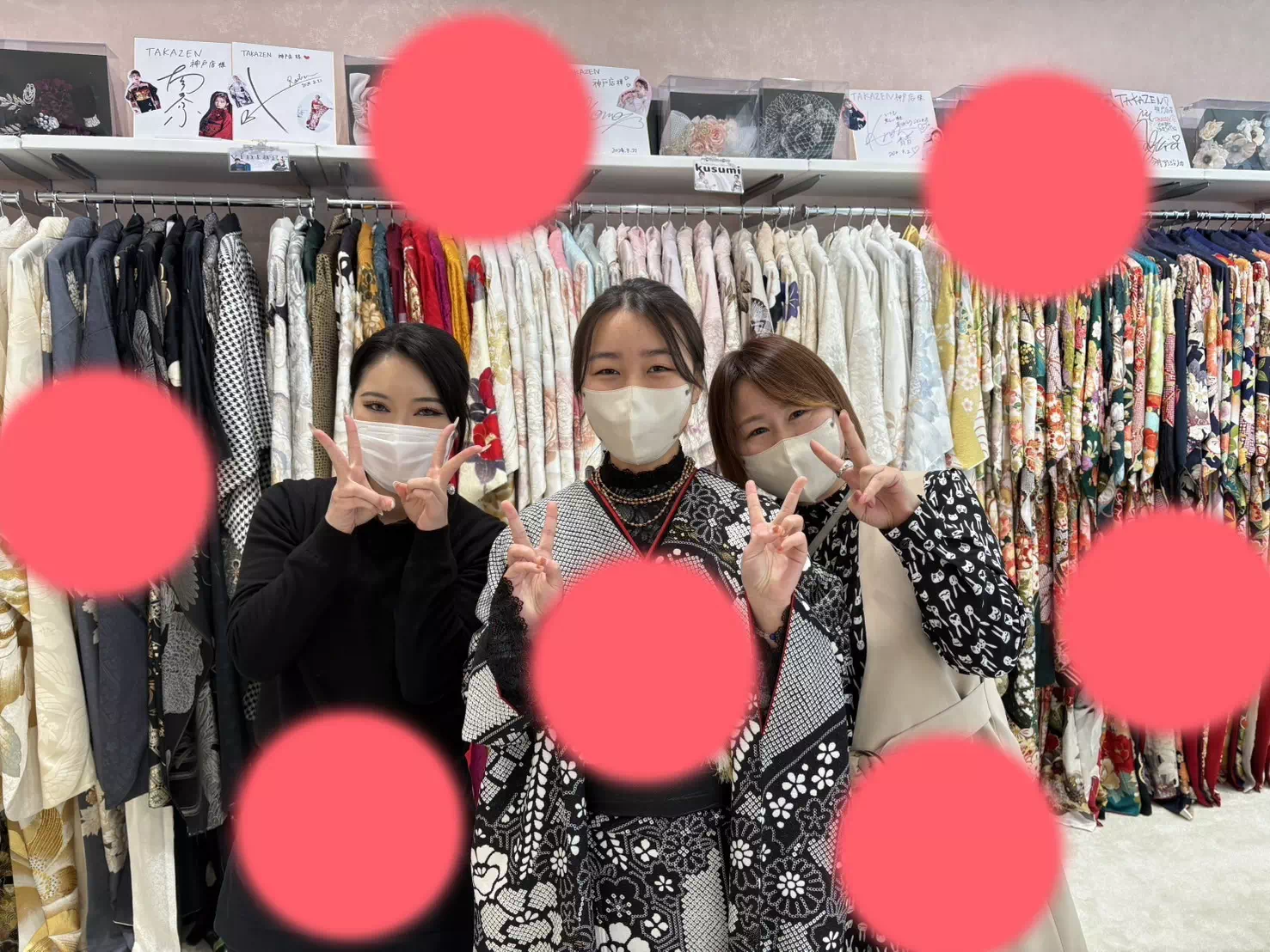 【TAKAZEN神戸旧居留地店】♡24日　ブーツ合わせに人気のヴィンテージスタイルにイマドキなレースインナーを合わせた豪華な2027年の姫ちゃん♡