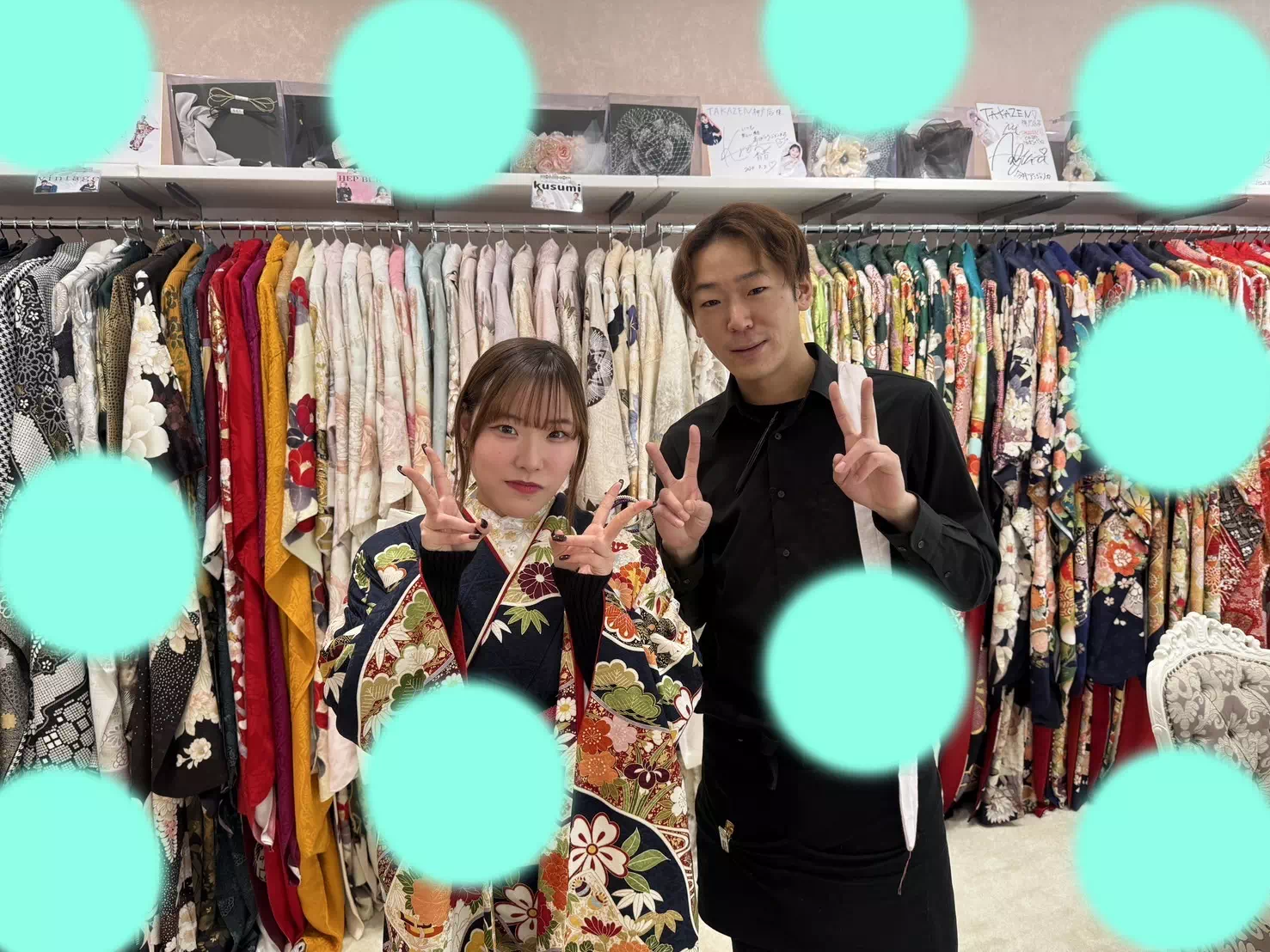 【TAKAZEN神戸旧居留地店】♡26日　成人式にぴったり♡華やかな古典柄がかわいい正統派古典のお振袖姫ちゃん♡