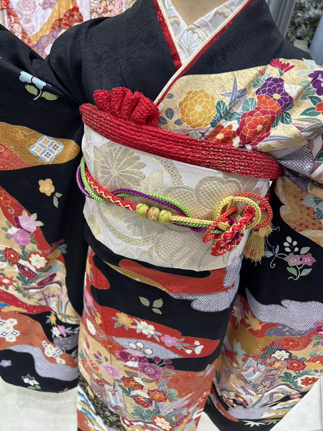 TAKAZEN姫路店　姫路市　成人式　卒業式　口コミ　振袖　イマドキ振袖　加古川市　高砂市　前撮り　正統派古典　雲取り文様