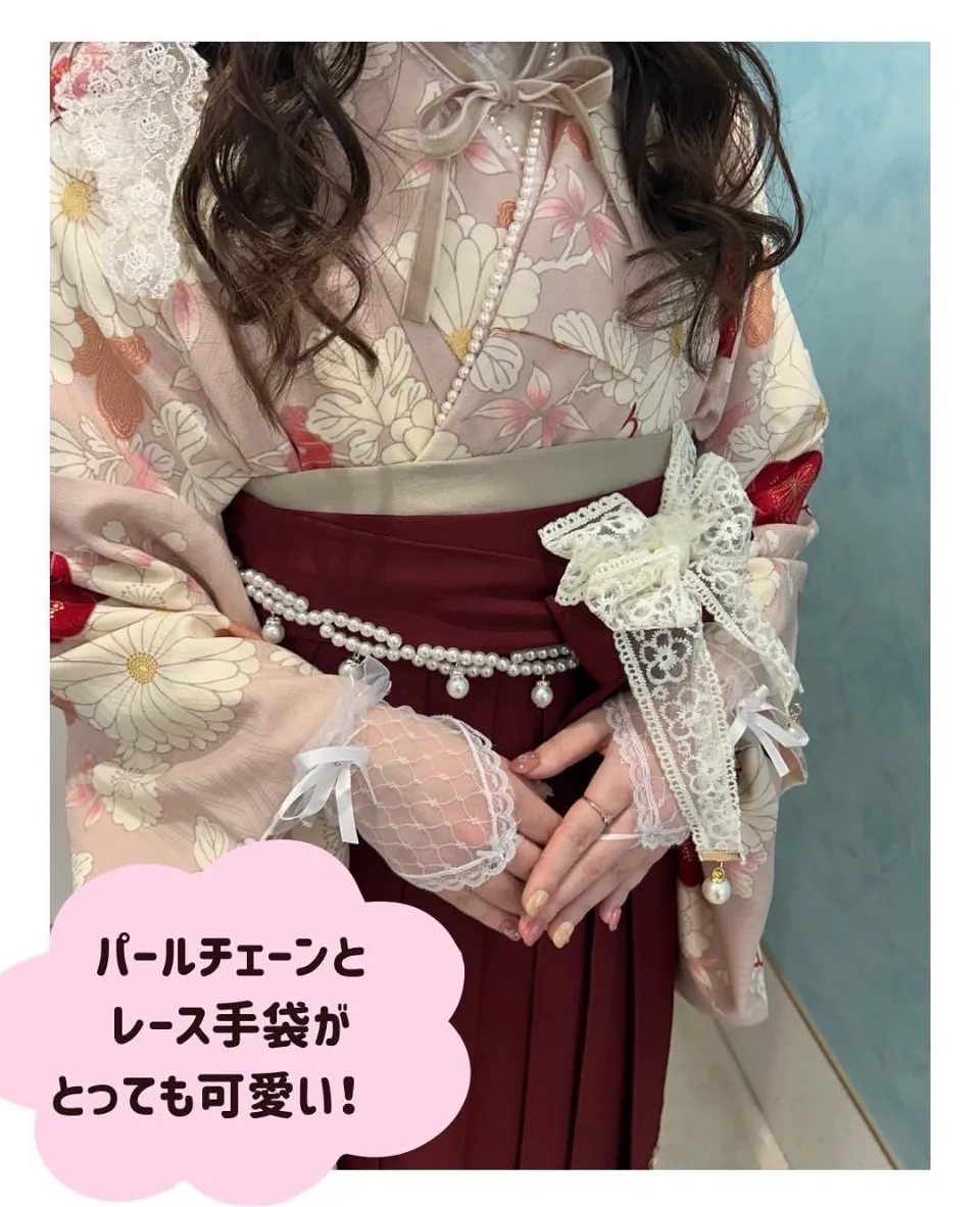 袴レンタル　卒業式　なんば　心斎橋　天王寺　大阪　人気　可愛い