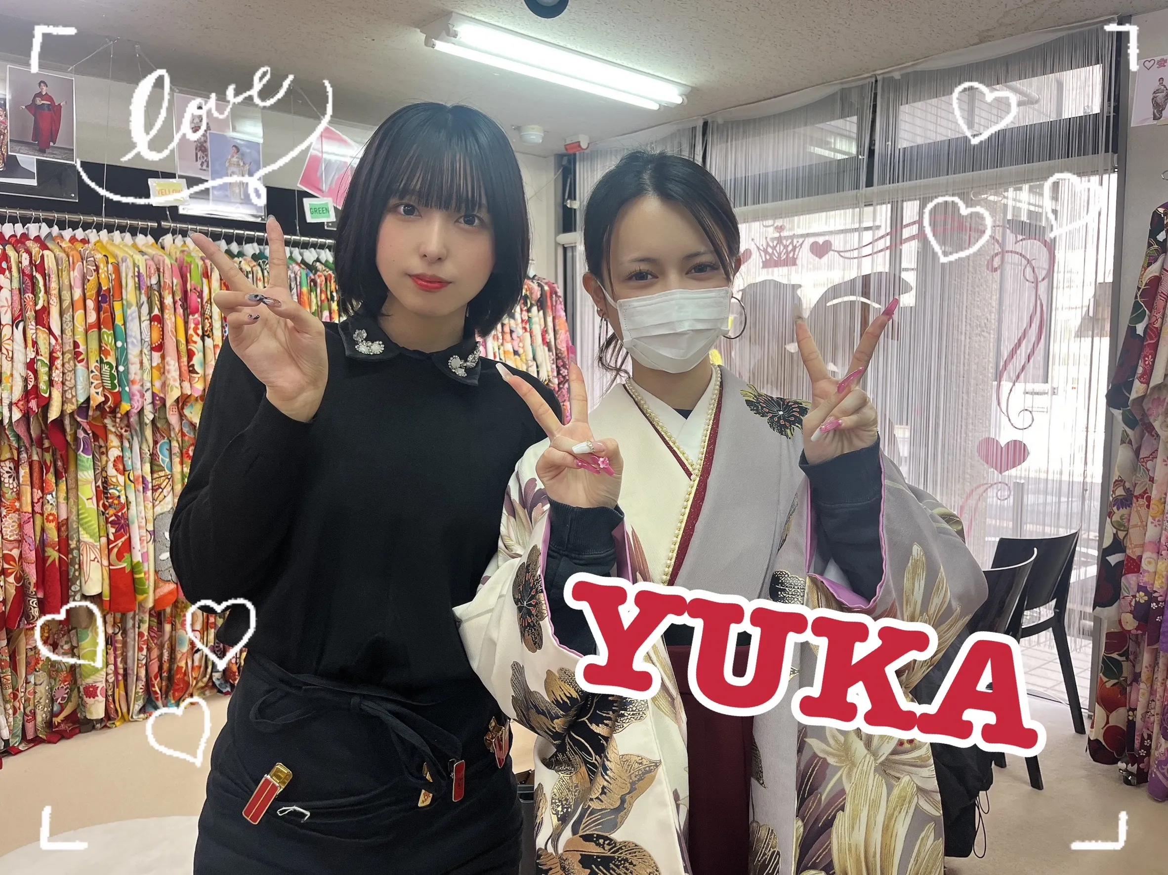 【TAKAZEN奈良】20日♡木津川市からお越しのモダンな雰囲気でバイカラーがかわいい袴姫ちゃん♡