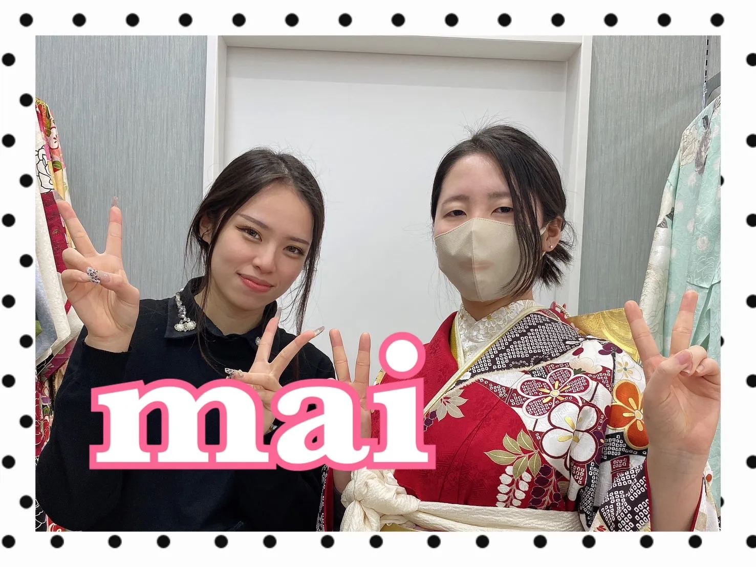 【TAKAZEN橿原店】26日♡2024年成人の赤色王道古典柄の上品なお振袖でのお写真プランお振袖姫ちゃん&2025年卒業お持ちのお振袖にTAKAZENの袴を合わせた袴姫ちゃん♡