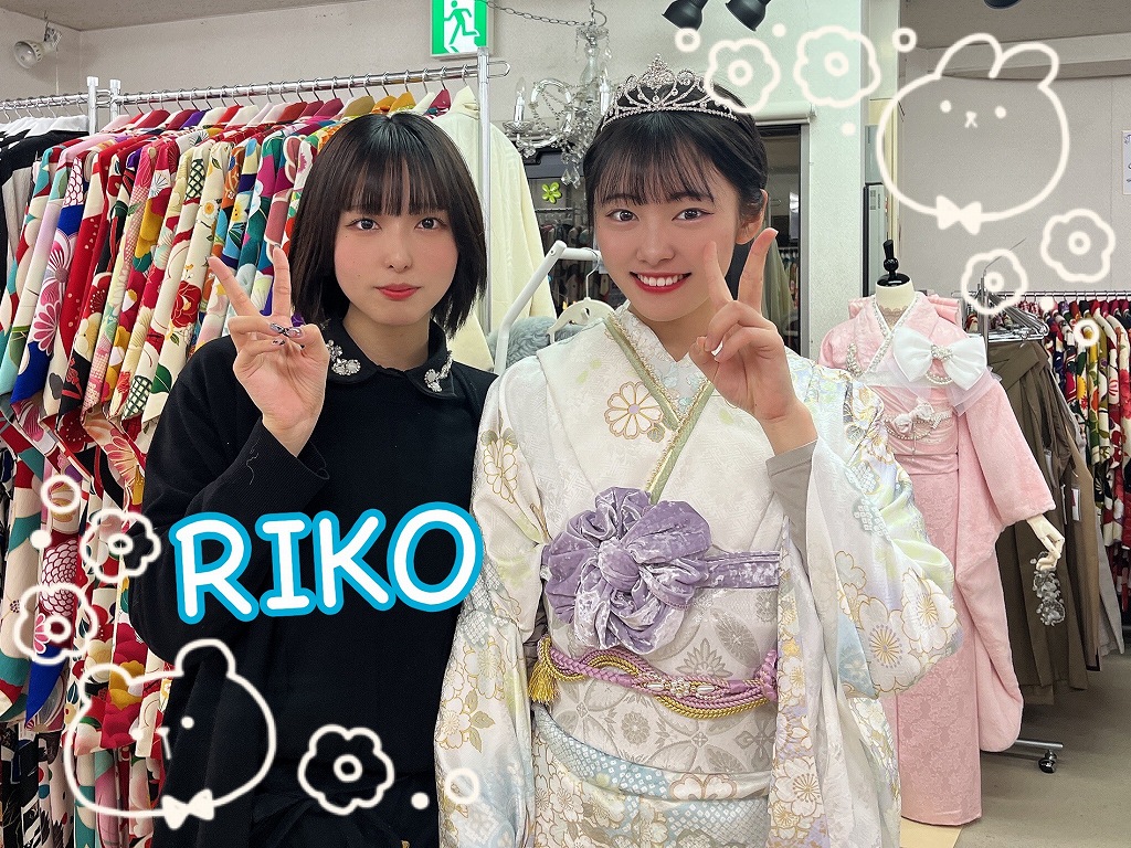 【TAKAZEN奈良】7日♡2026年成人の寒色くすみ古典の可愛いお振袖姫ちゃん♡