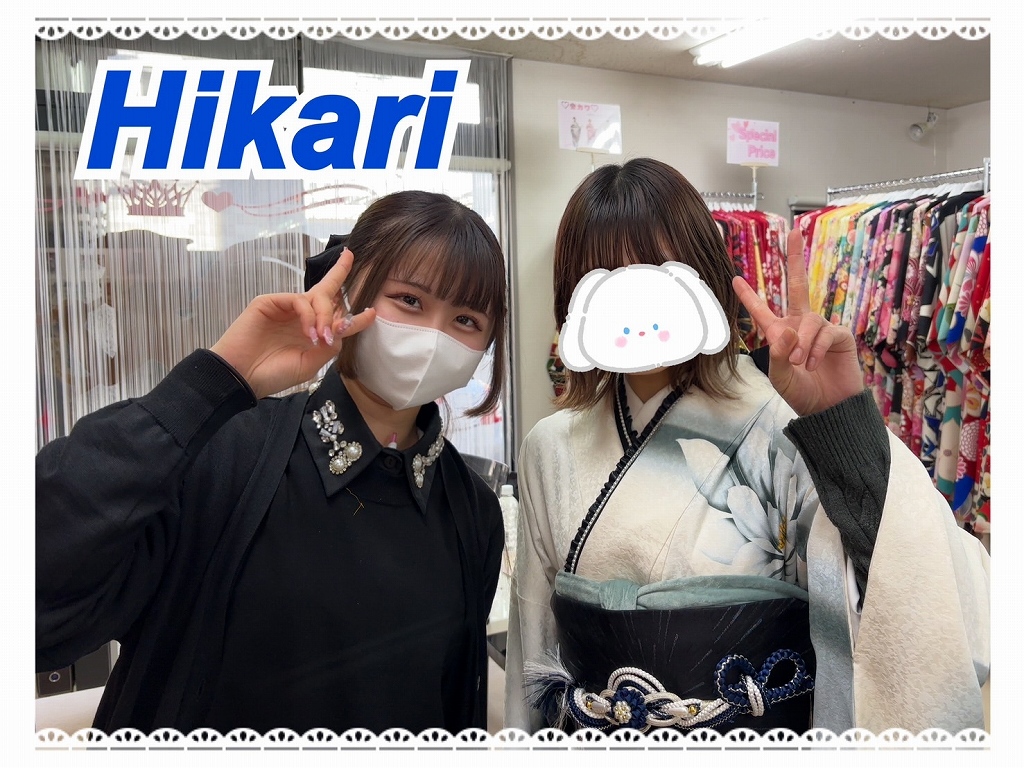 【TAKAZEN奈良店】4日♡2026年成人の大人っぽいモノトーンで可愛くモードを着こなしてくれたお振袖姫ちゃん♡